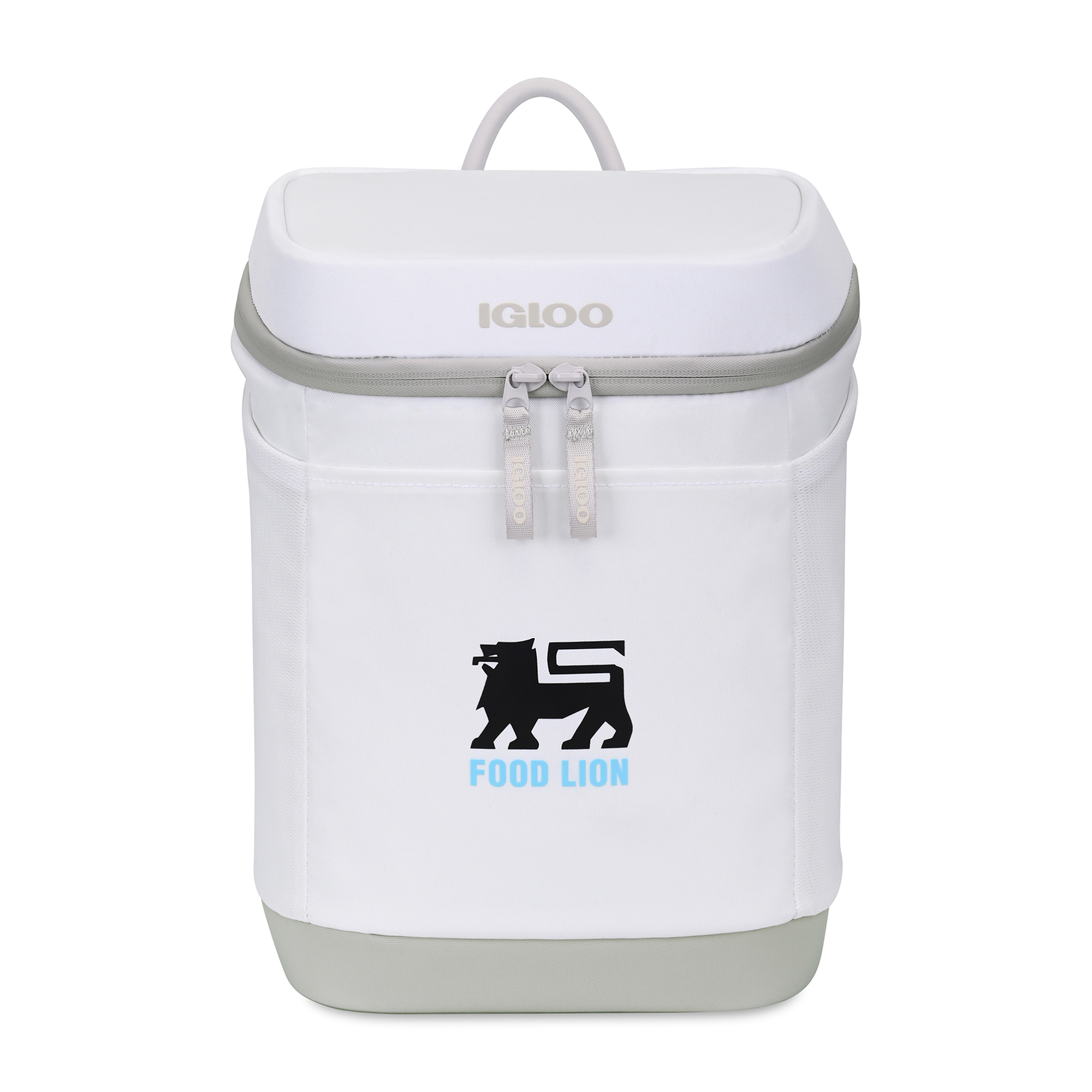 Picture of Igloo Day Chiller Recycled Poly Backpack 12 Can Soft Cooler - Cloud White