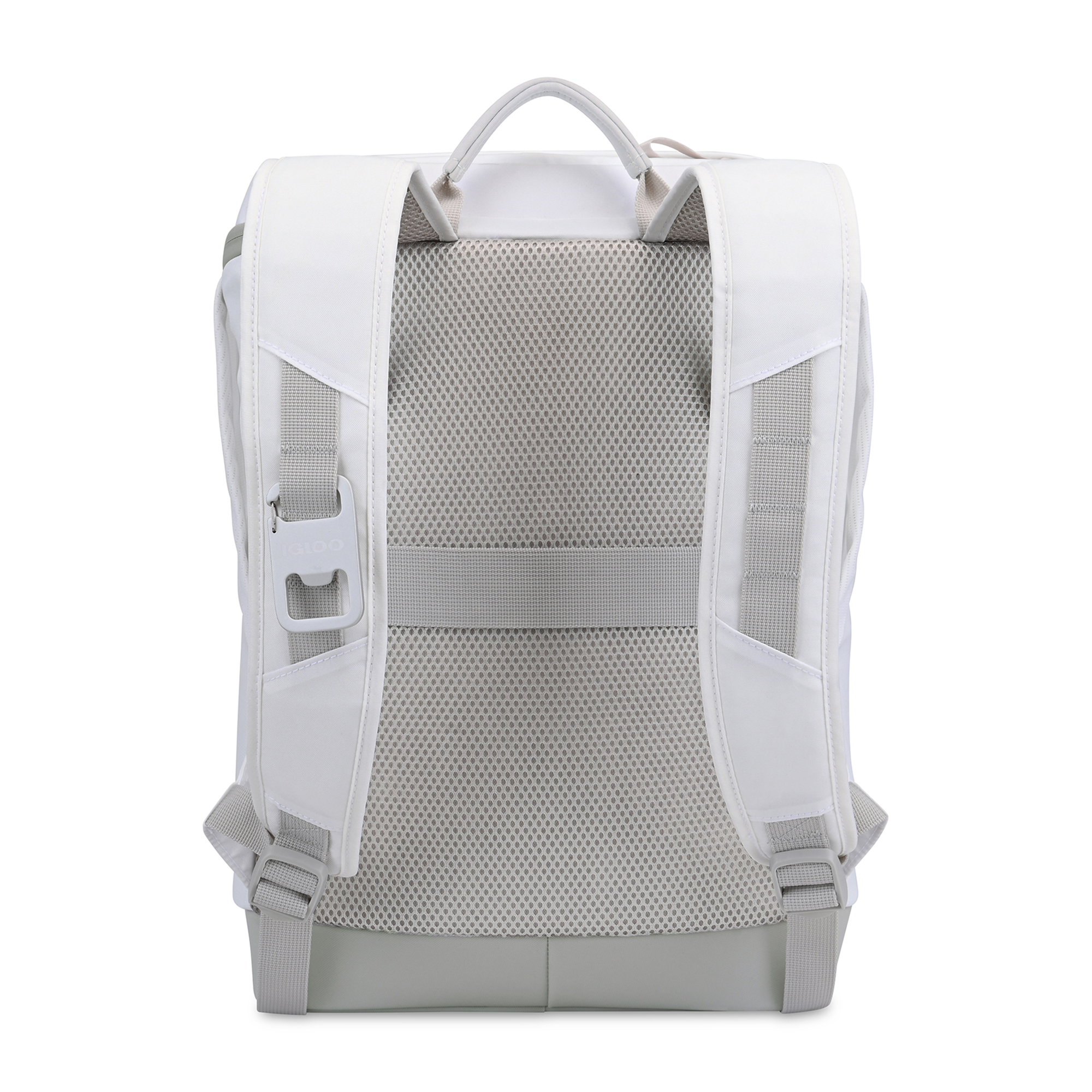 Picture of Igloo Day Chiller Recycled Poly Backpack 24 Can Soft Cooler - Cloud White