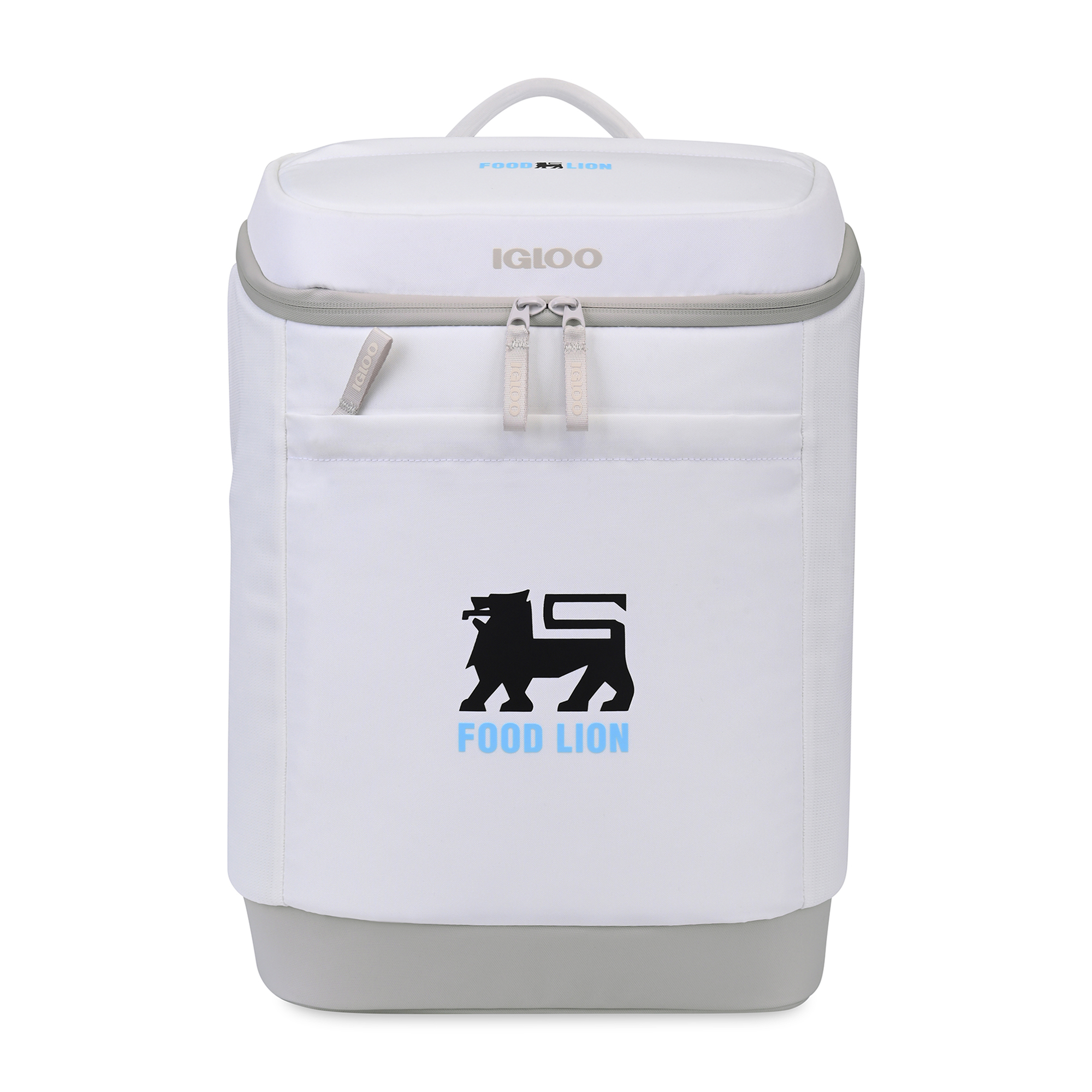 Picture of Igloo Day Chiller Recycled Poly Backpack 24 Can Soft Cooler - Cloud White