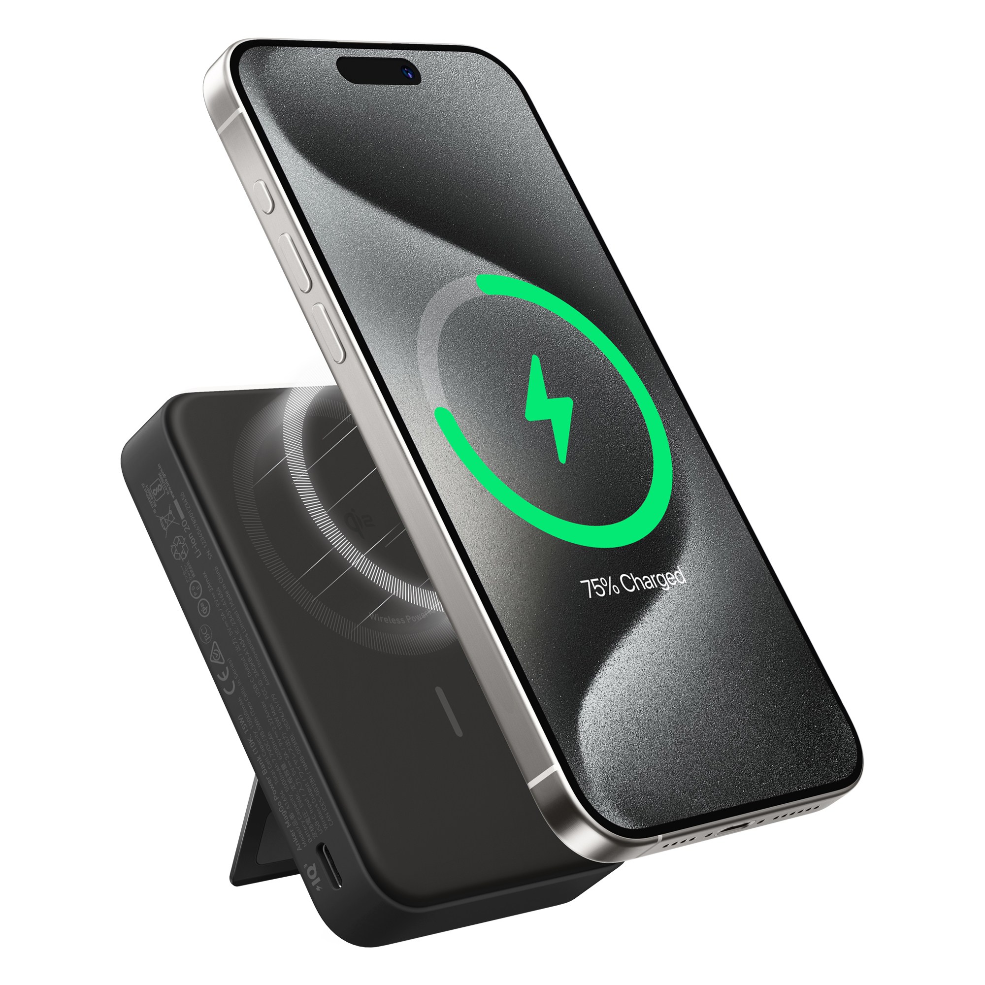 Picture of Anker MagGo Power Bank (10,000mAh, 15W) - Black