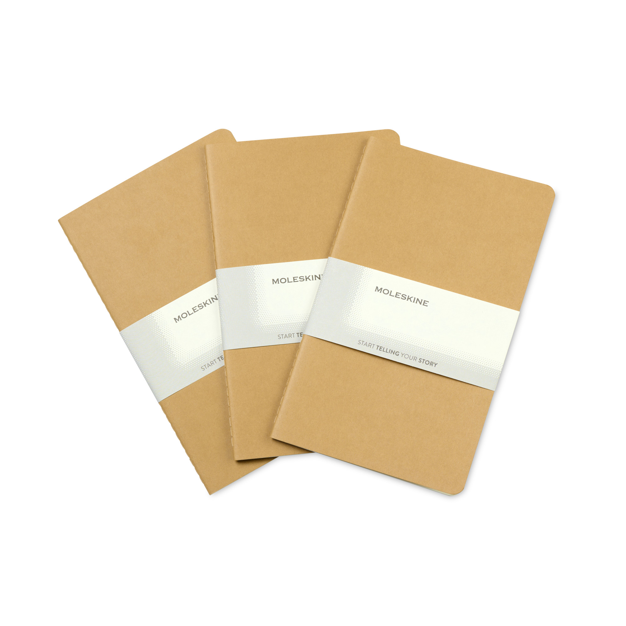 Picture of Moleskine Large Cahier 3-Pack - Kraft