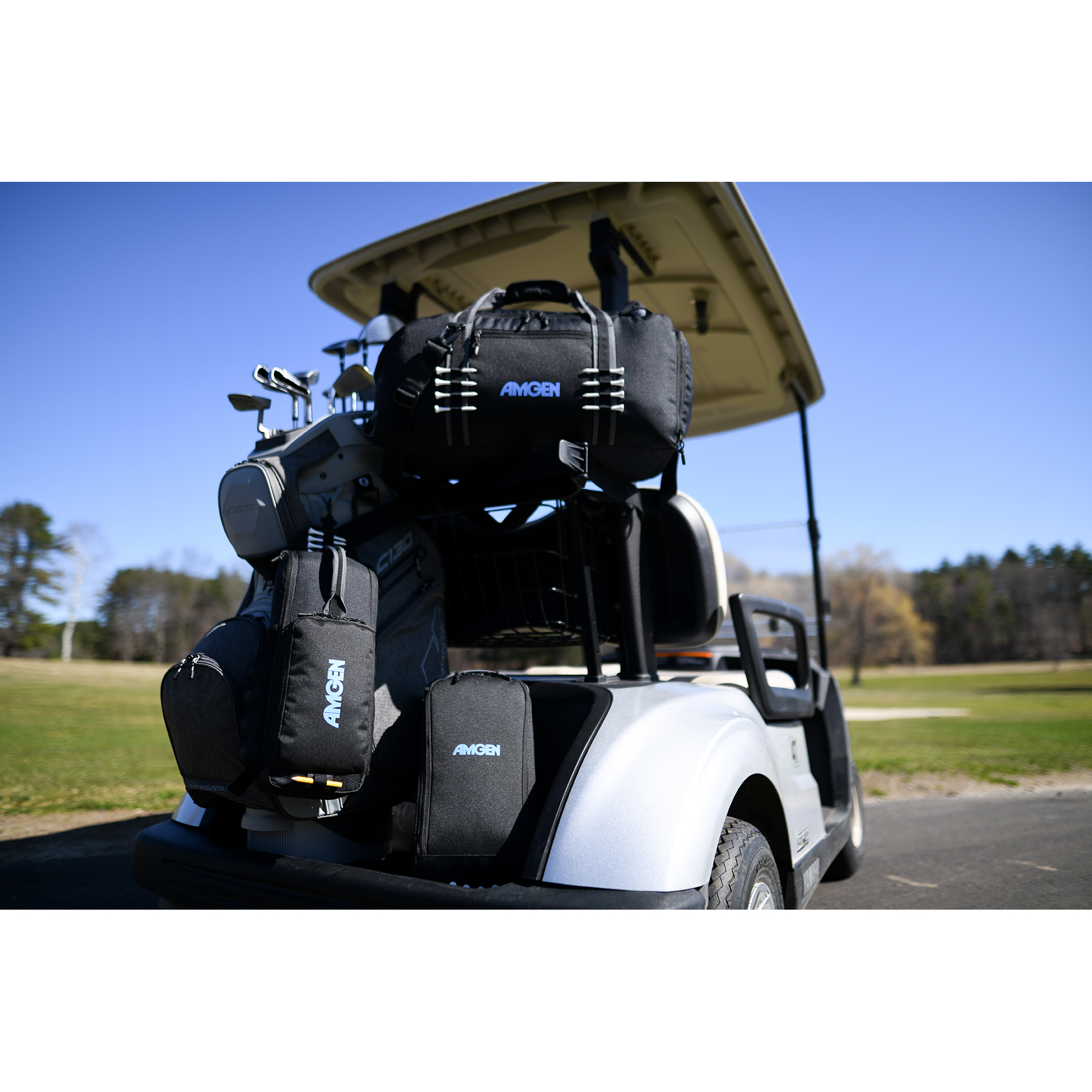Picture of Golf Links Recycled rPET Shoe Bag - Black