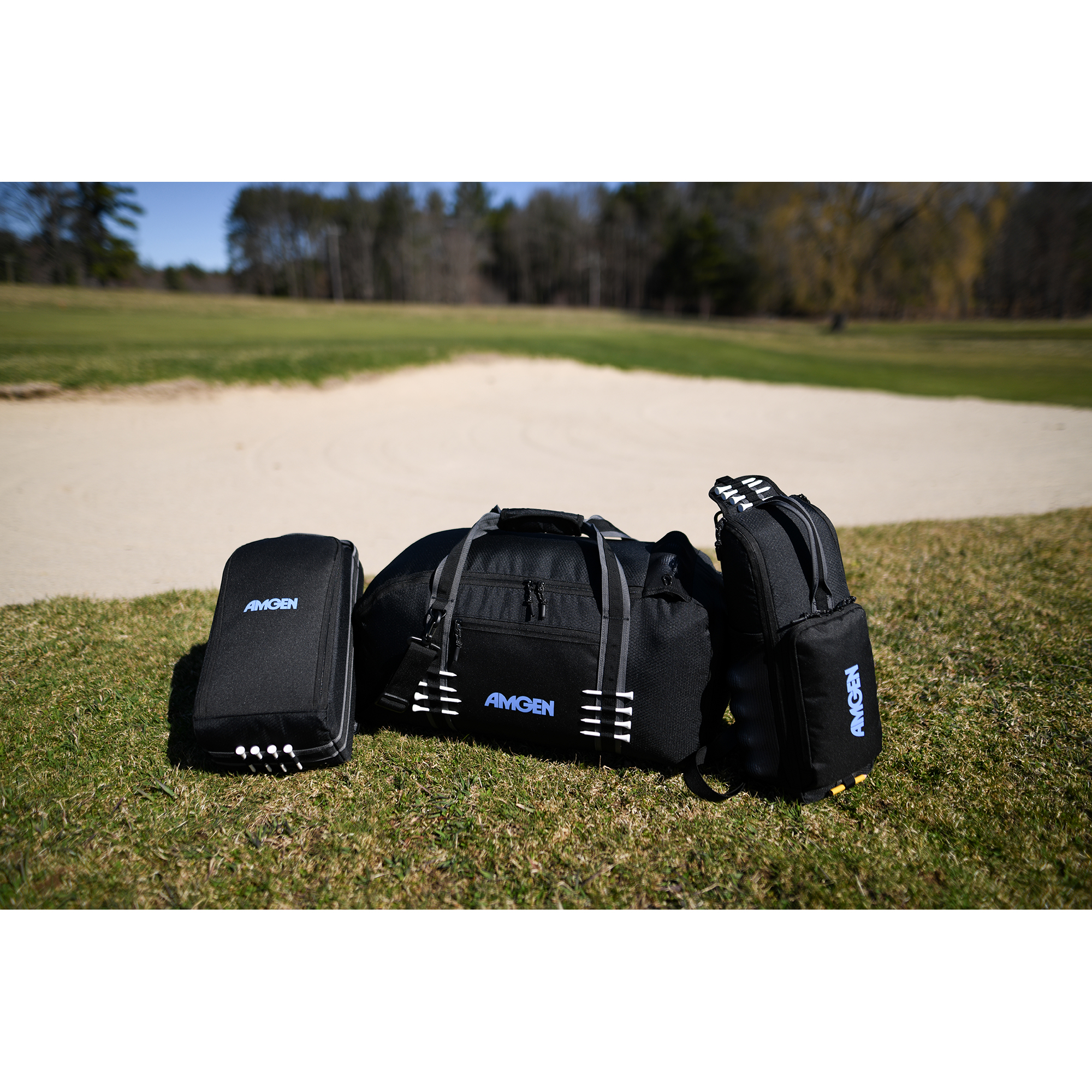 Picture of Golf Links Recycled rPET Shoe Bag - Black