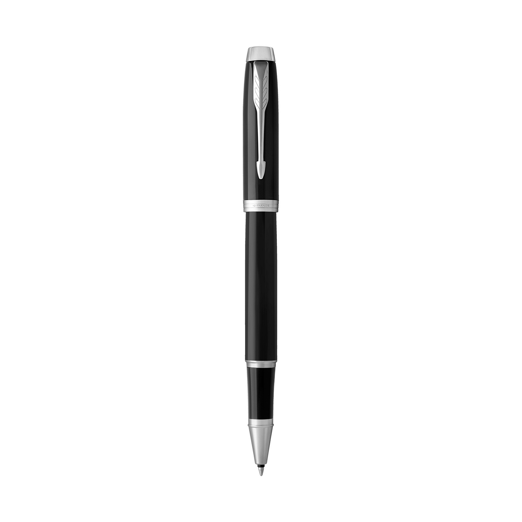 Picture of Parker IM Rollerball - Black - Silver Trim
