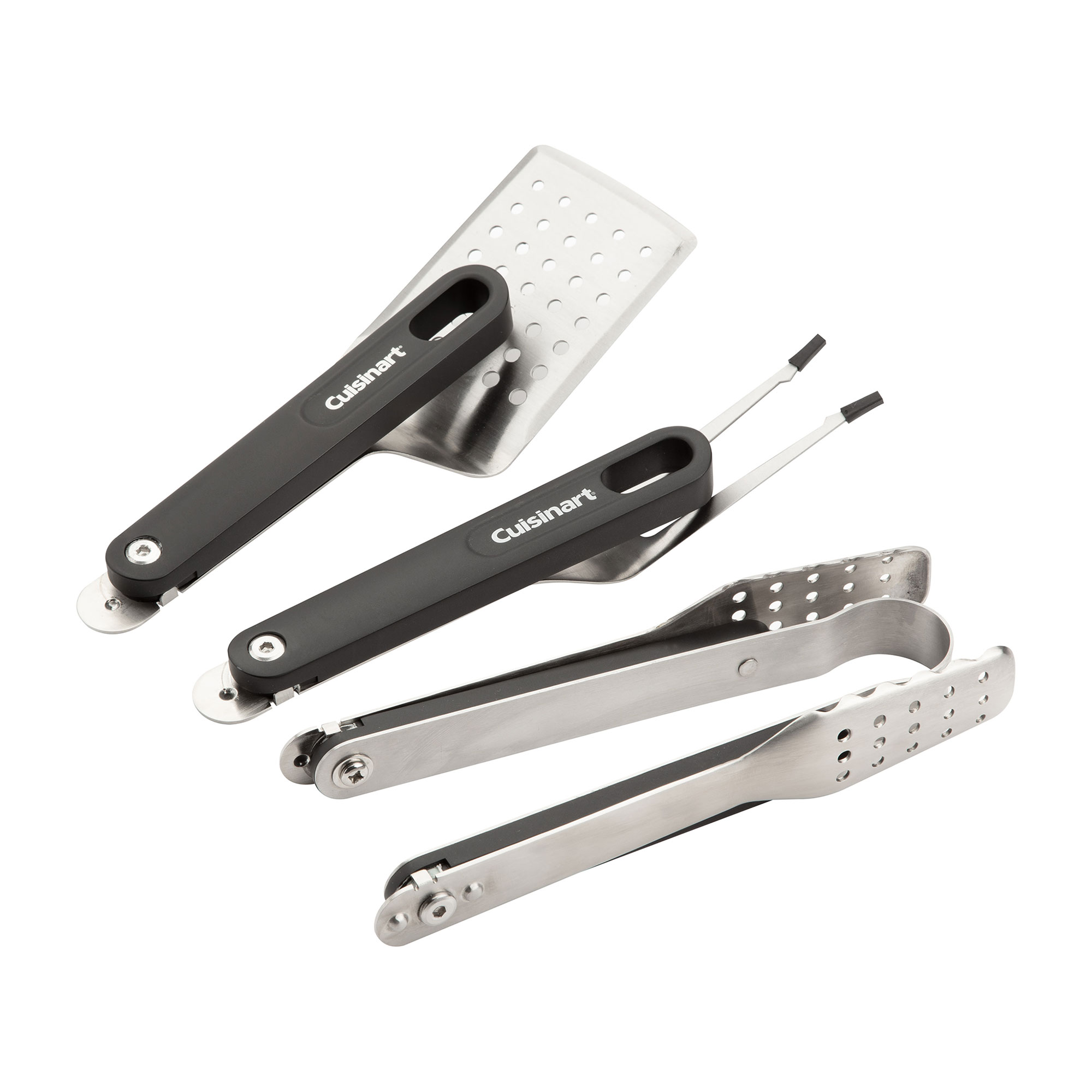 Picture of Cuisinart Outdoors 4-Piece Folding Grill Tool Set - Charcoal