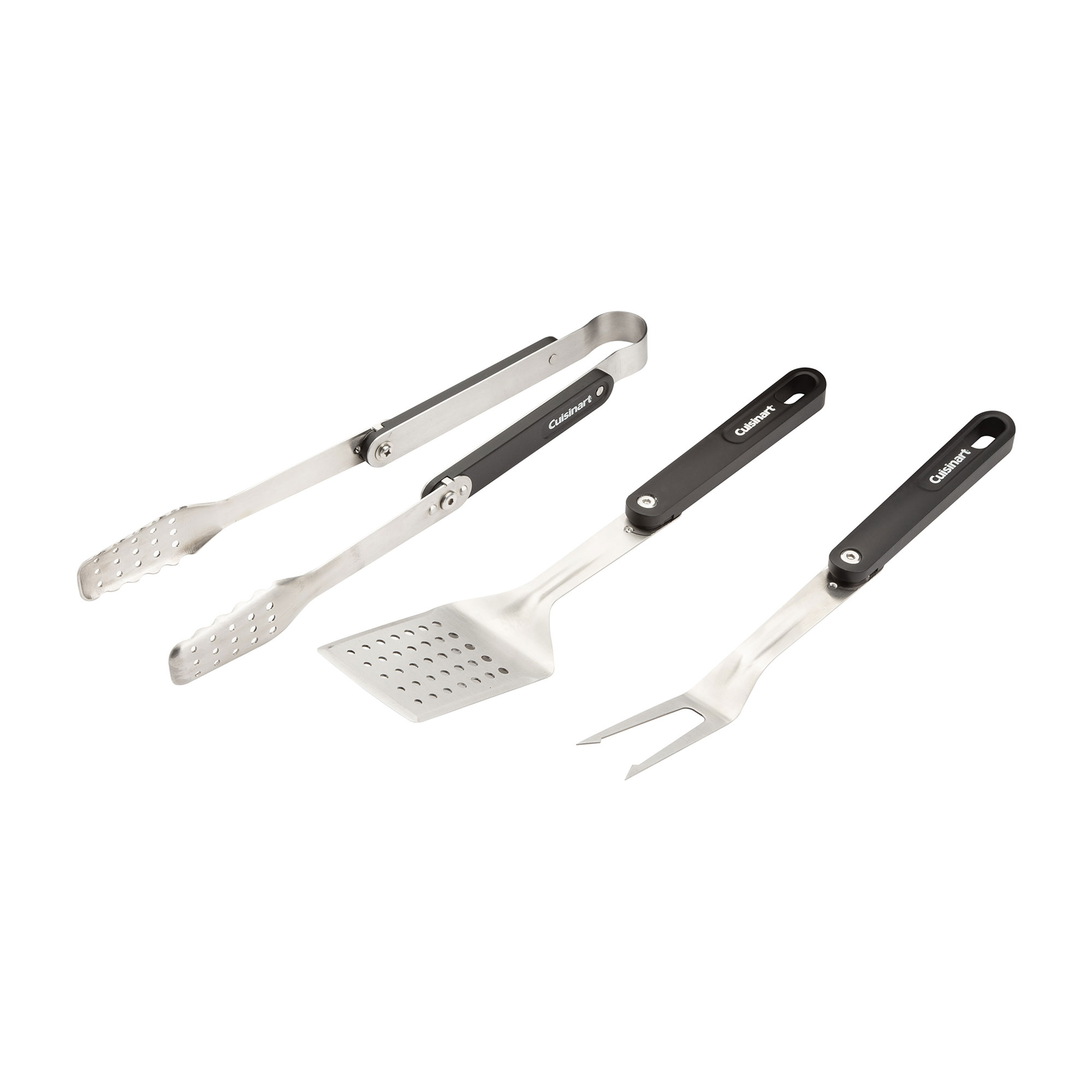Picture of Cuisinart Outdoors 4-Piece Folding Grill Tool Set - Charcoal