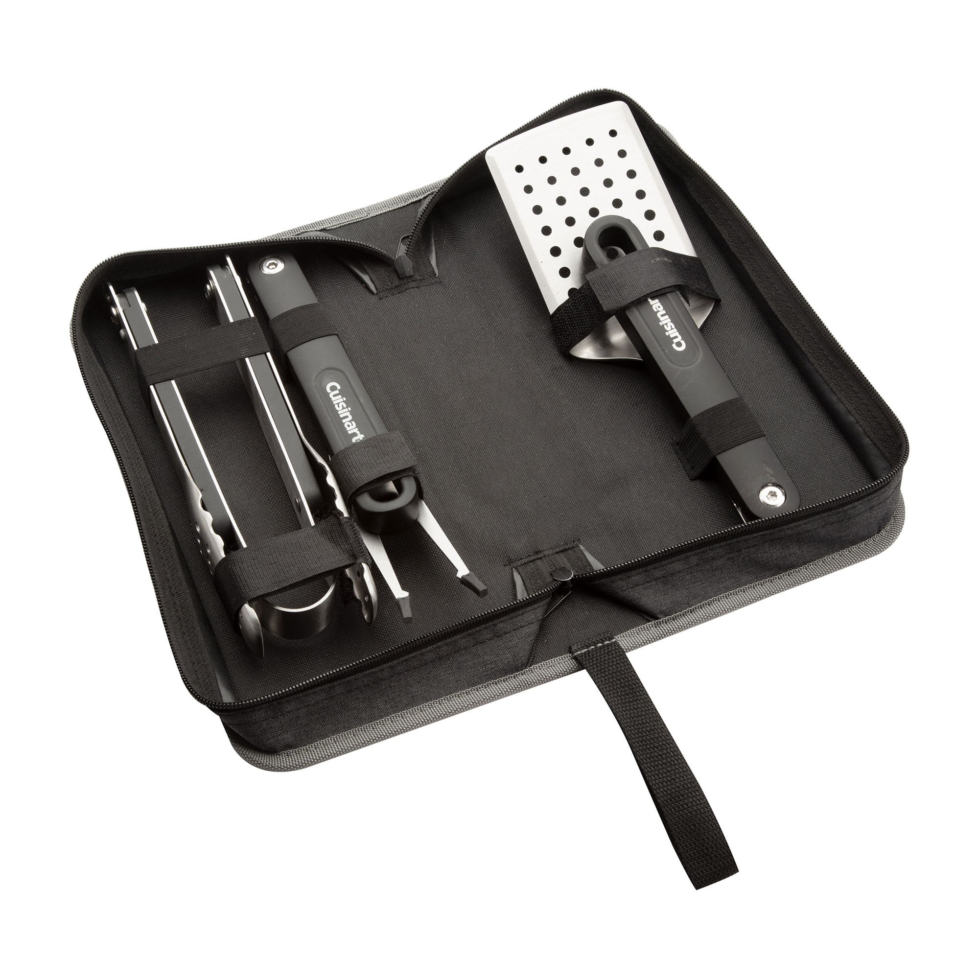 Picture of Cuisinart Outdoors 4-Piece Folding Grill Tool Set - Charcoal