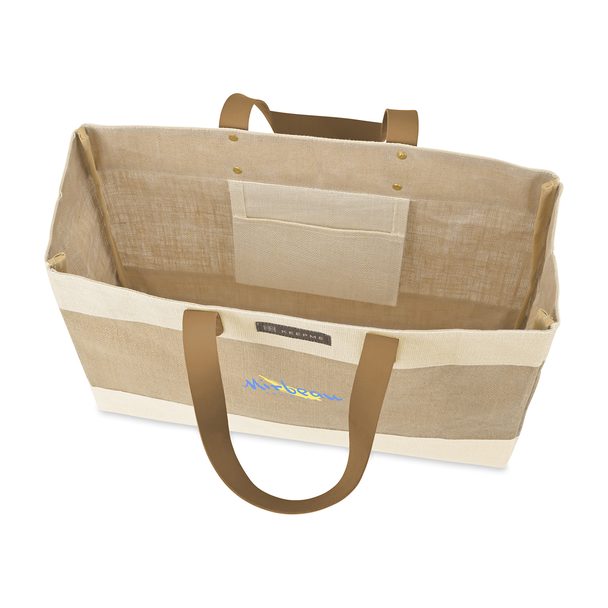 Picture of Out of the Woods Jute Market Tote - Natural