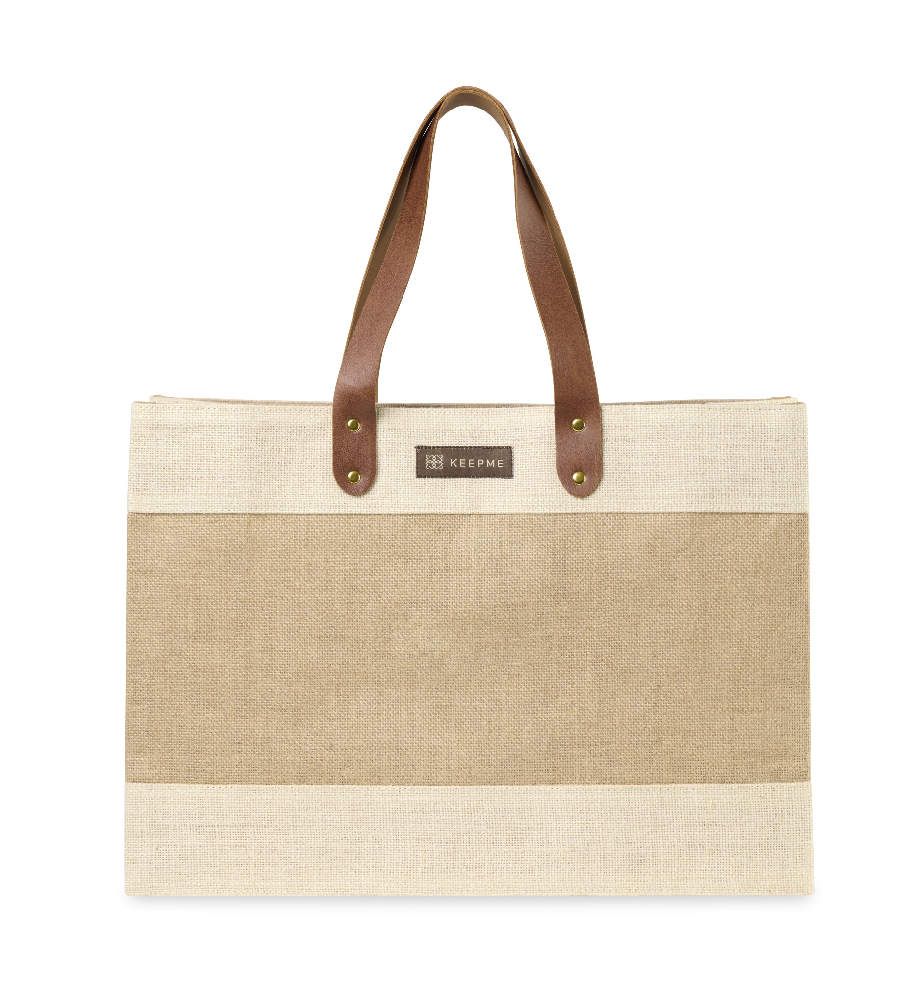 Picture of Out of the Woods Jute Market Tote - Natural