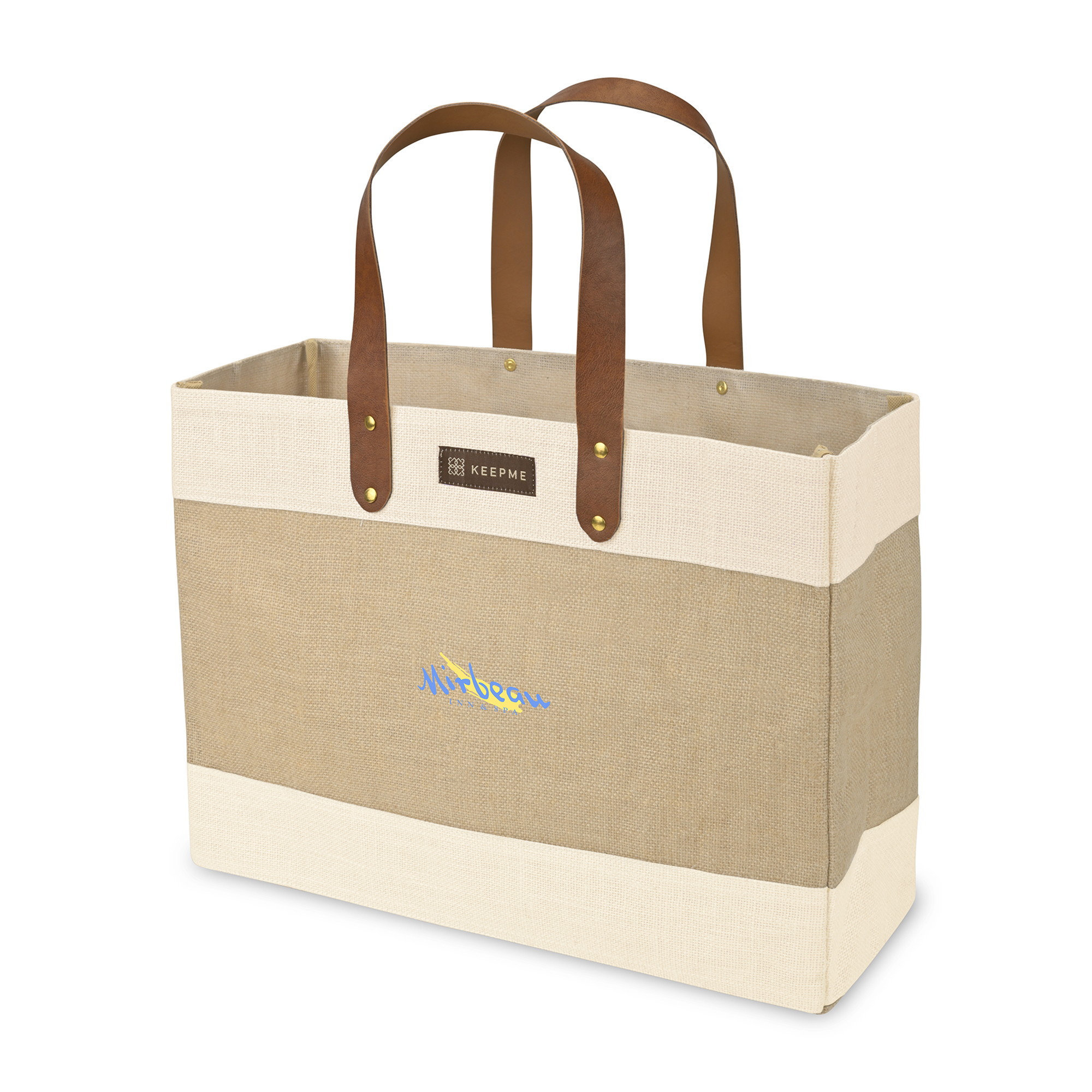 Picture of Out of the Woods Jute Market Tote - Natural