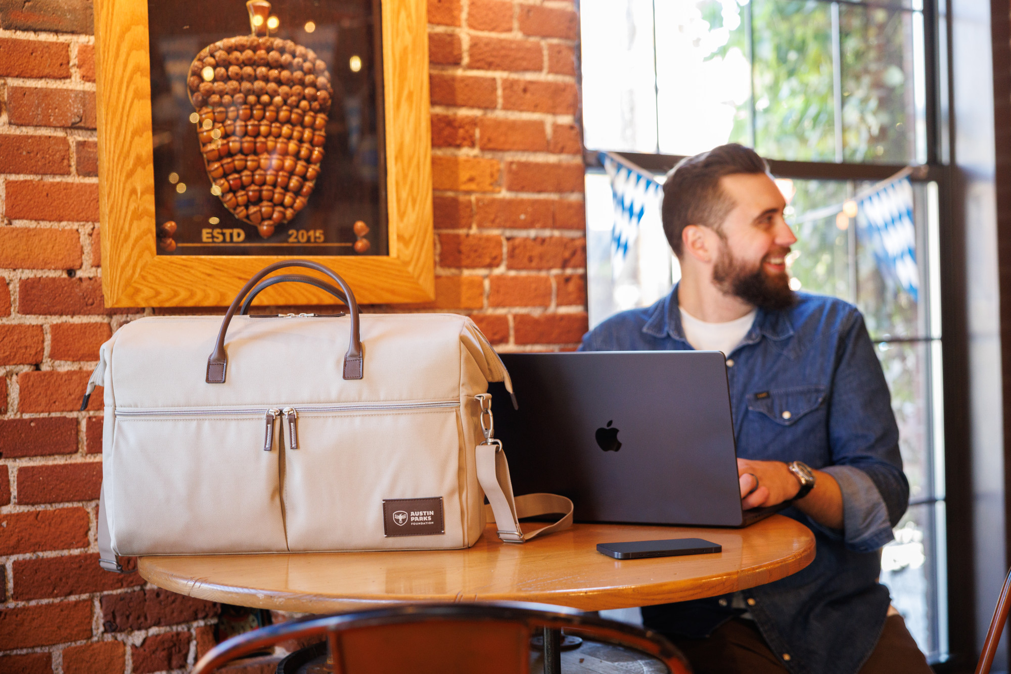 Picture of Heritage Supply Co. Legacy Recycled rPET Travel Weekender - Trench Coat