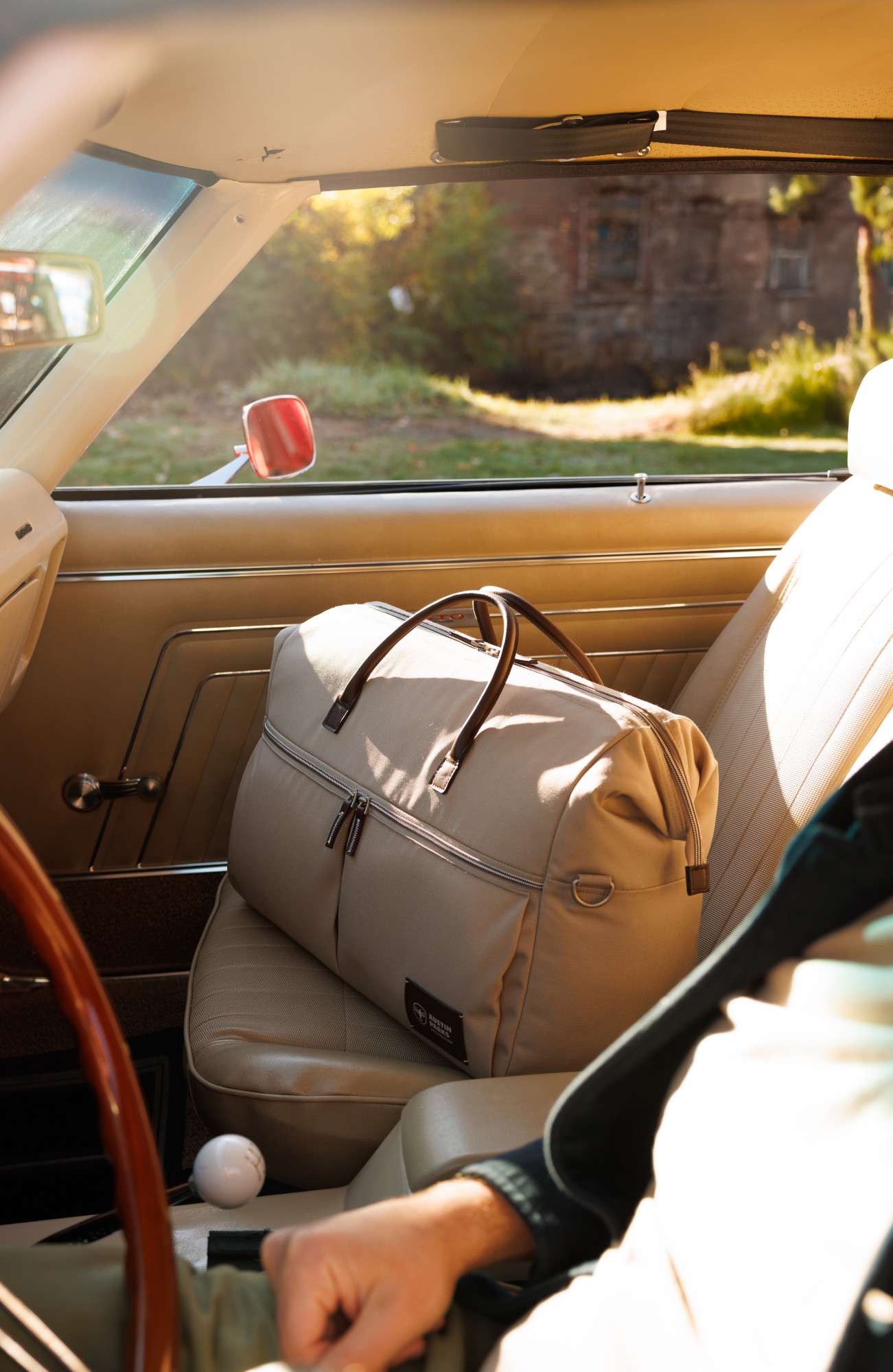 Picture of Heritage Supply Co. Legacy Recycled rPET Travel Weekender - Trench Coat