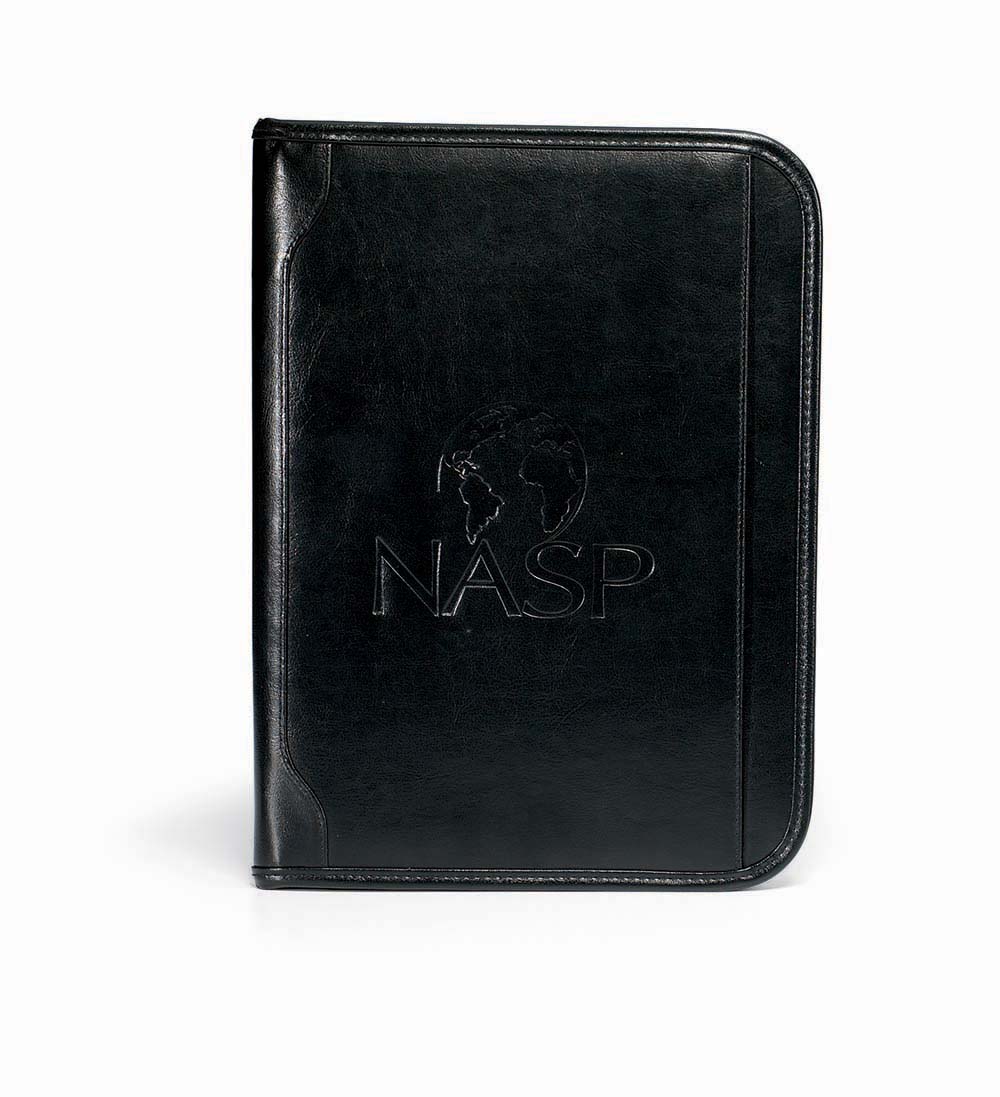 Picture of Vintage Leather Padfolio - Black