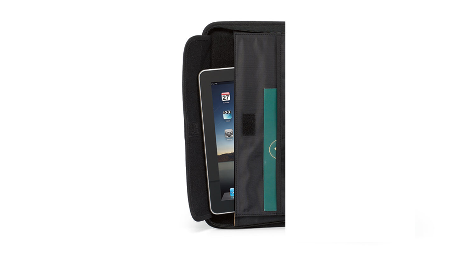 Picture of Vintage Leather Padfolio - Black