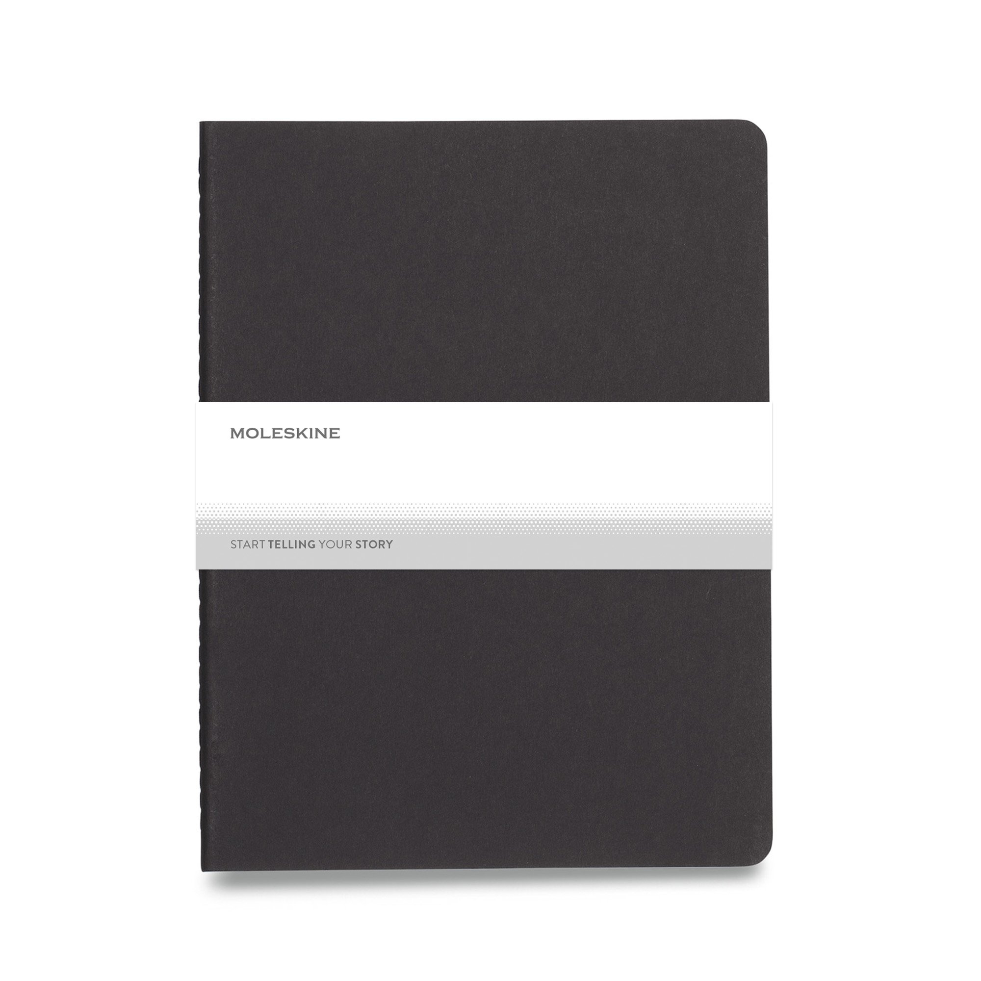 Picture of Moleskine Cahier Ruled X-Large Journal - Black