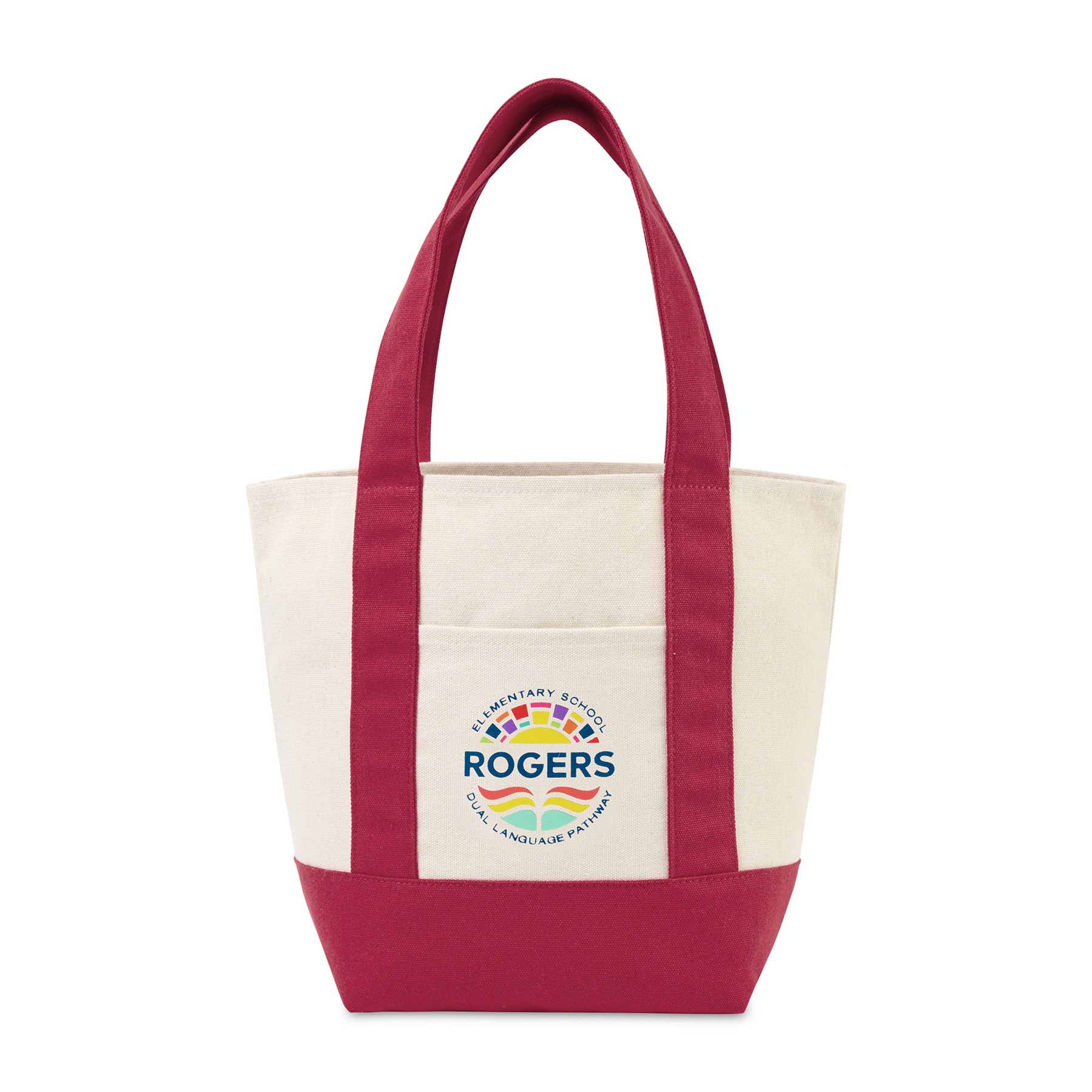 Picture of Mini Canvas Tote - Red