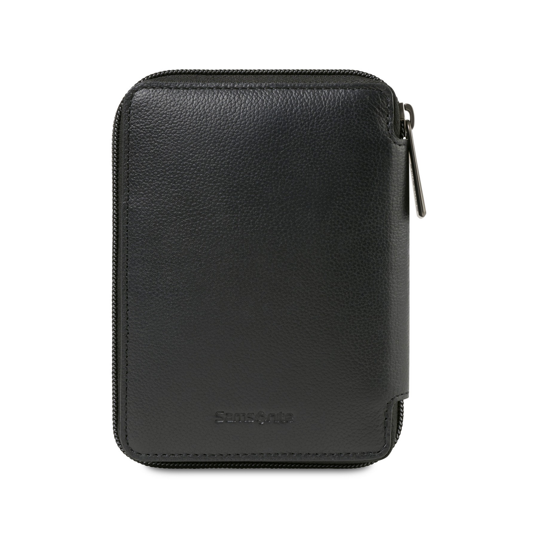 Picture of Samsonite Leather Passport Wallet - Black