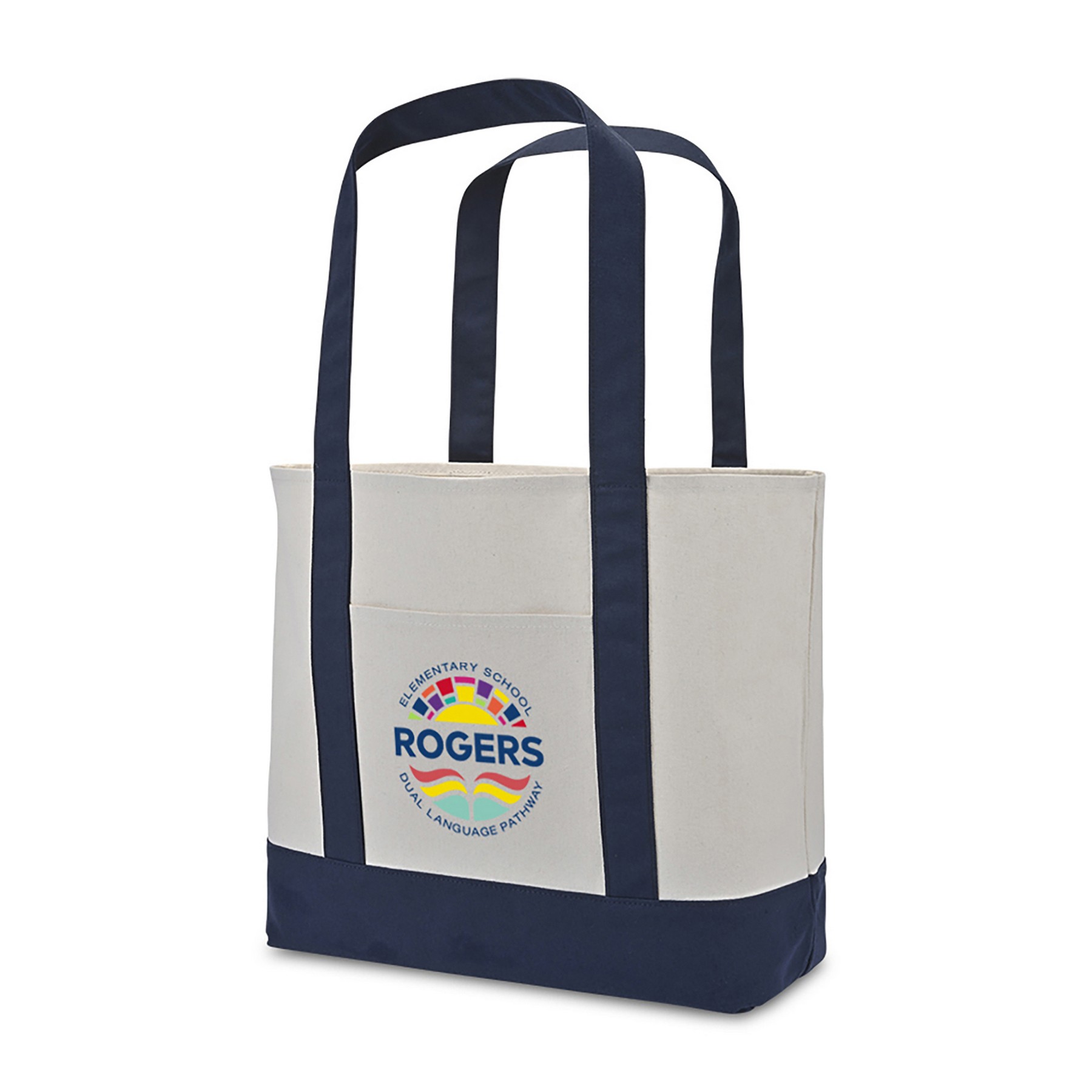Picture of Large Canvas Tote - True Navy