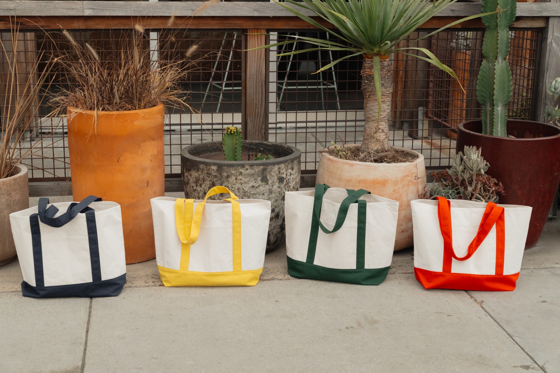 Picture of Large Canvas Tote - True Navy
