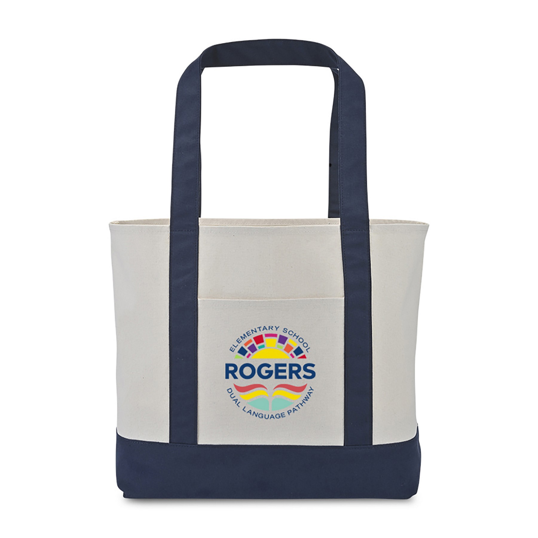 Picture of Large Canvas Tote - True Navy