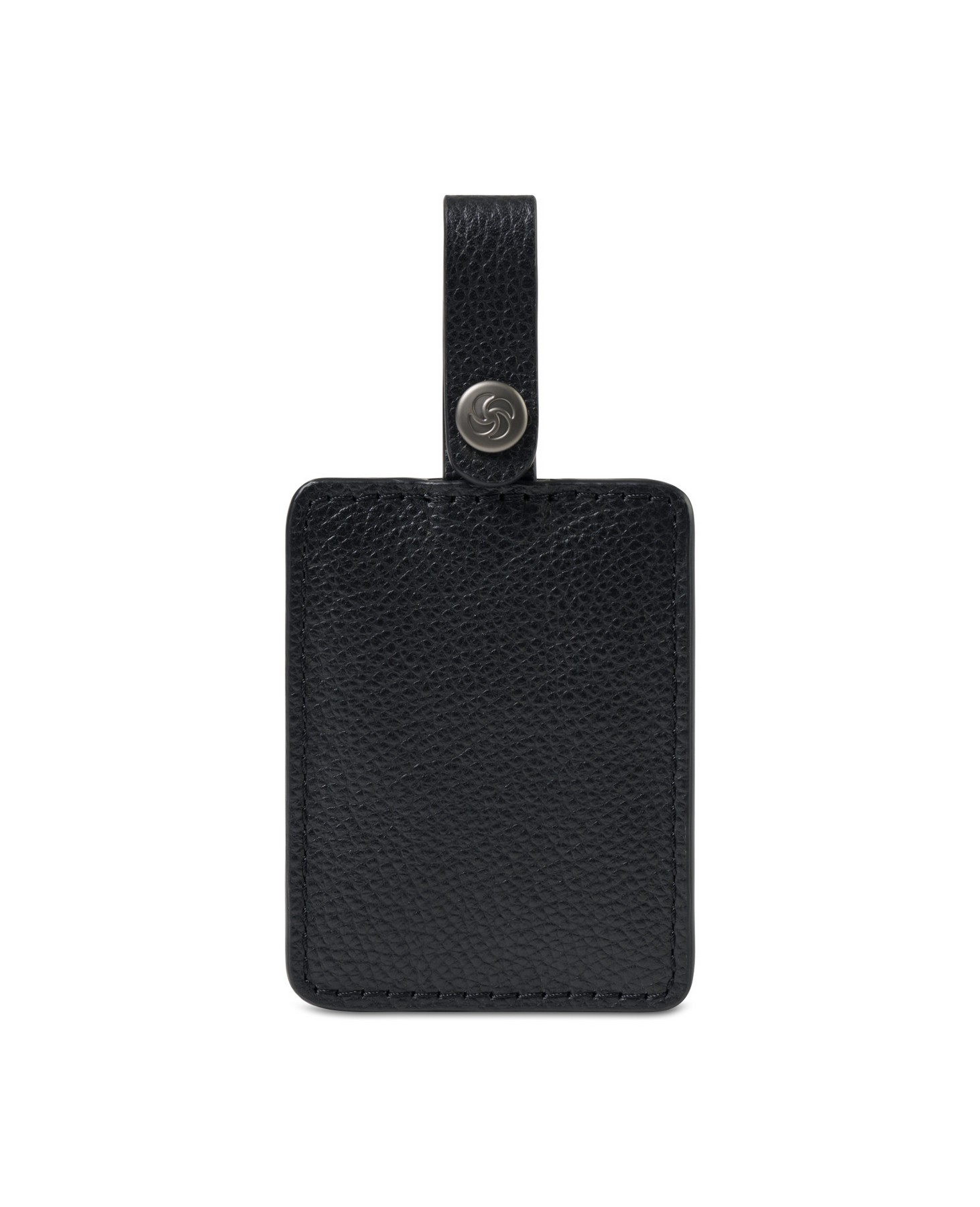 Picture of Samsonite Leather Bag Tag - Black