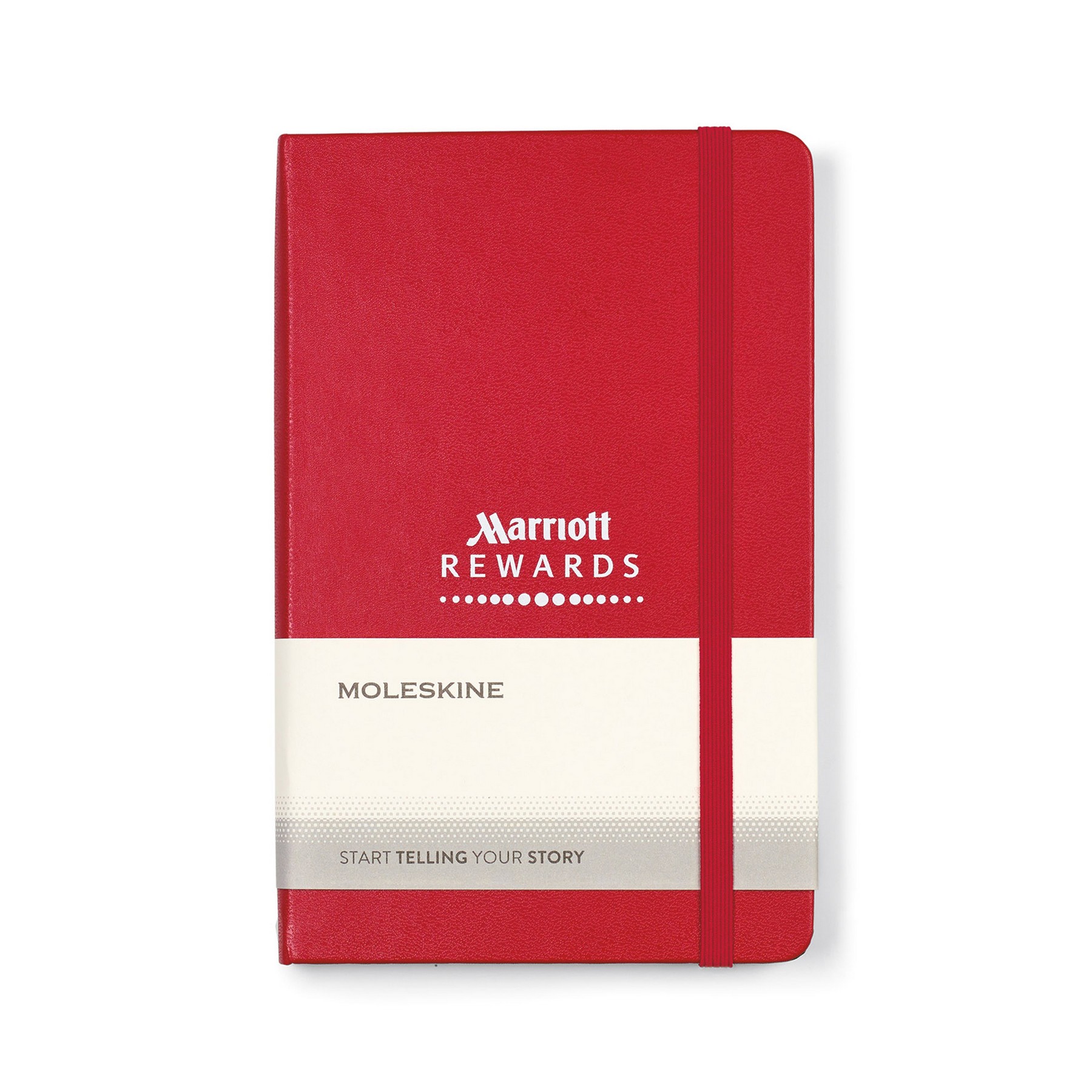 Picture of Moleskine Hard Cover Ruled Medium Notebook - Scarlet Red