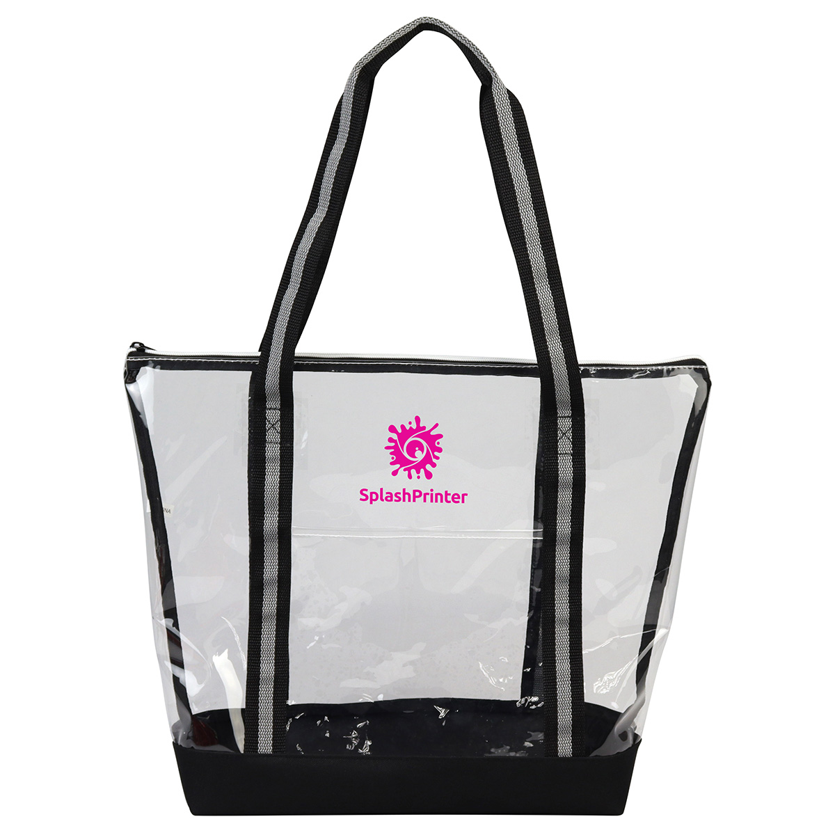 Picture of Diamond Clear TPU Zippered Tote