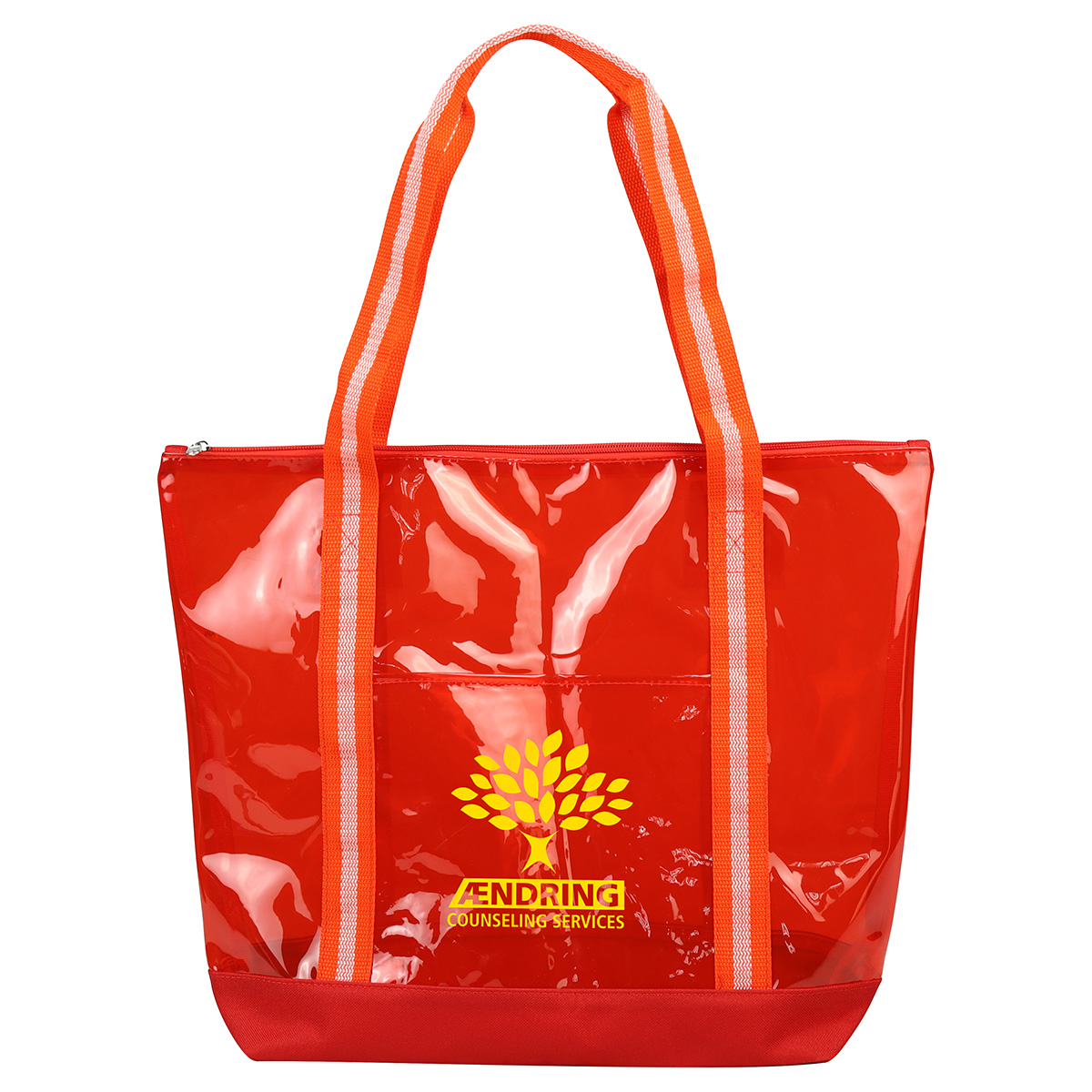 Picture of Diamond Clear TPU Zippered Tote