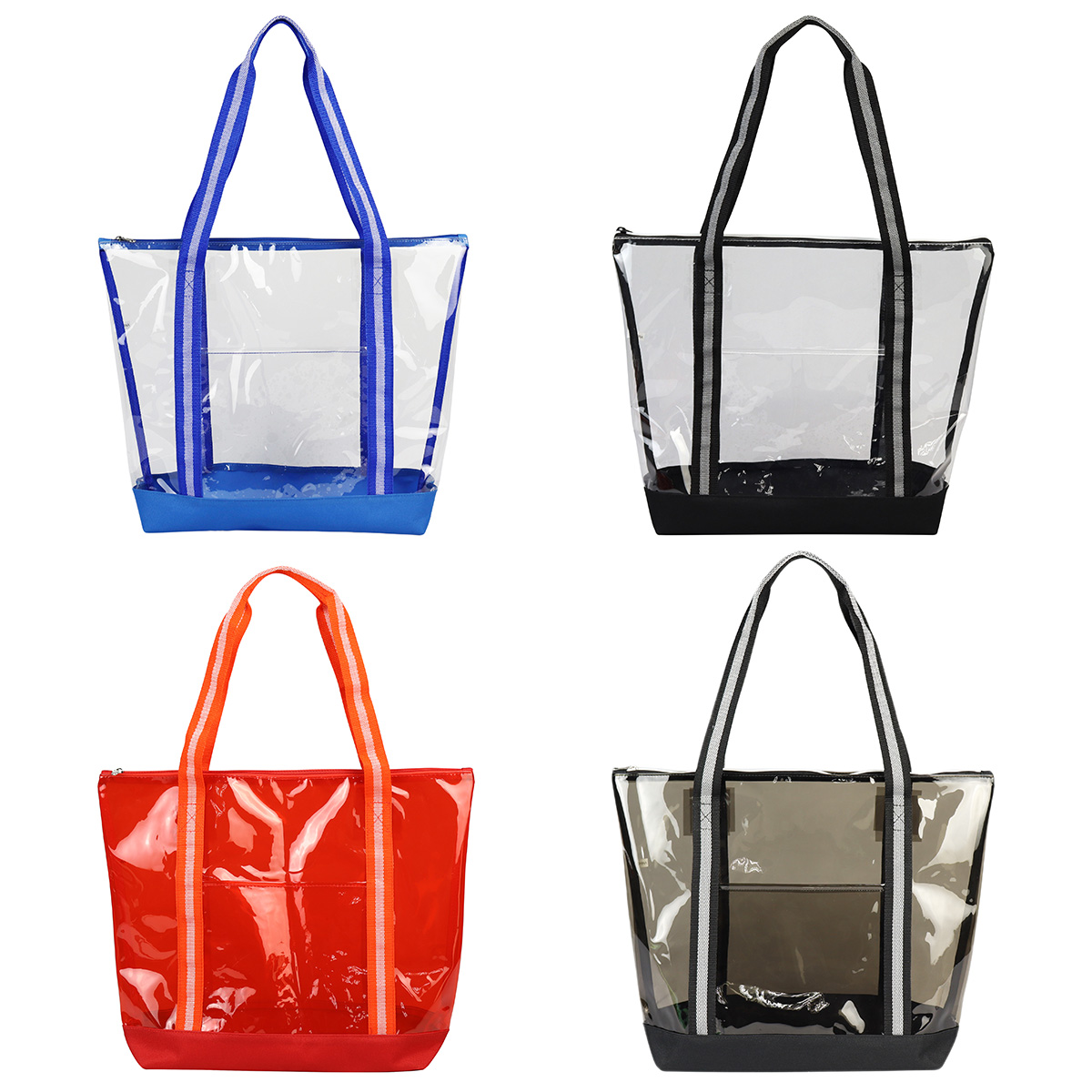 Picture of Diamond Clear TPU Zippered Tote