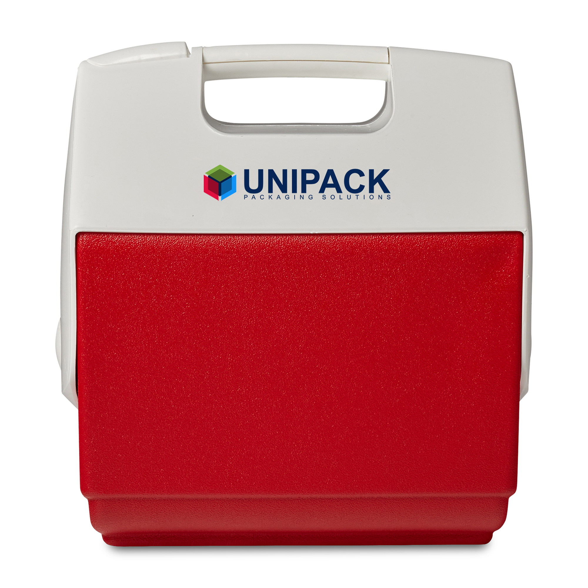 Picture of Igloo Playmate Pal 7 Qt Cooler - White-Red Star