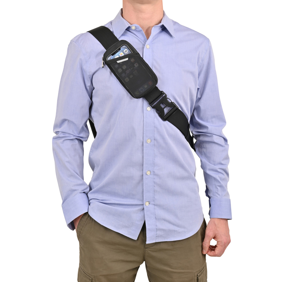 Picture of Vertex Brooklyn Tech Sling - Black