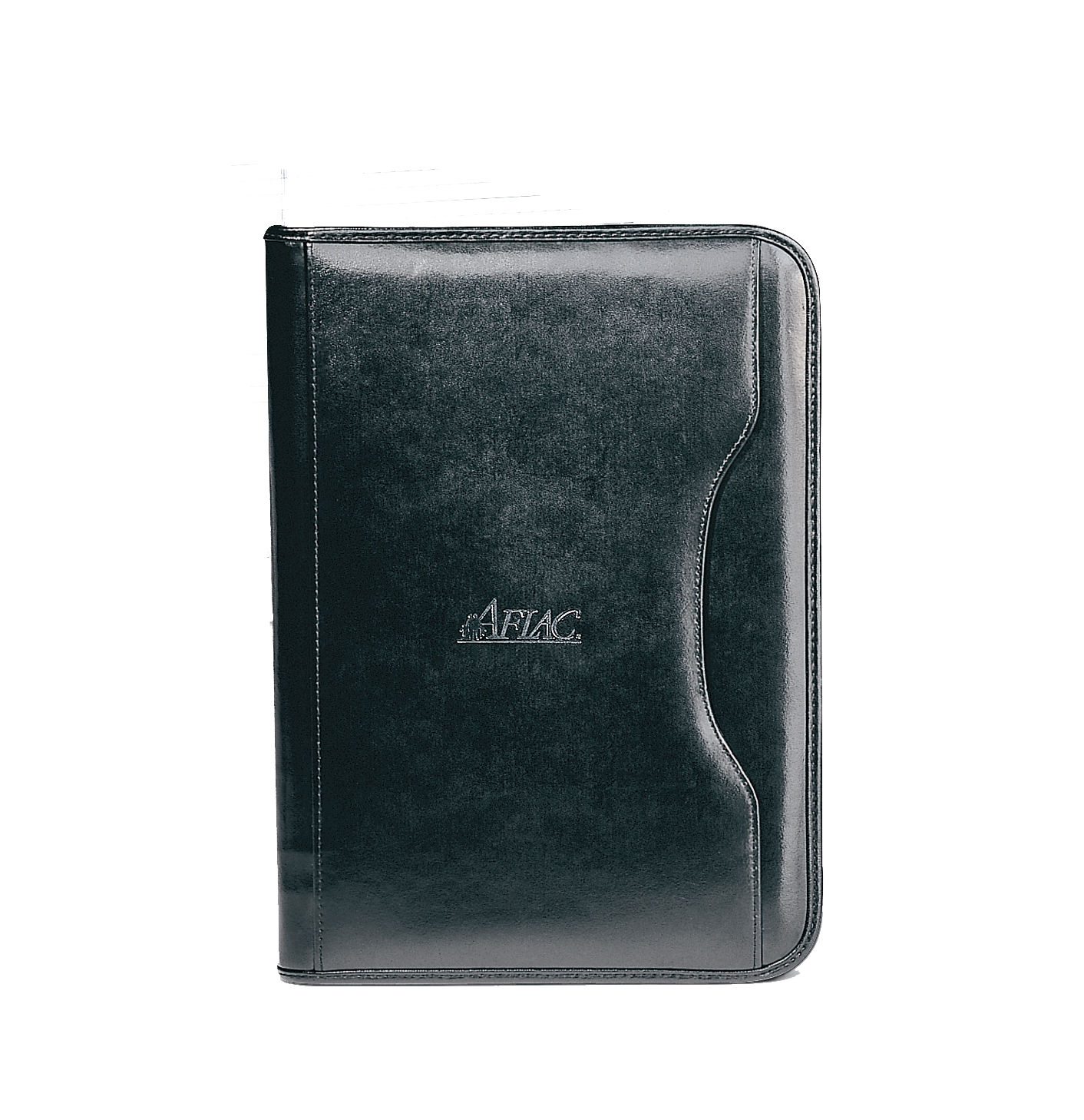 Picture of Deluxe Executive Vintage Leather Padfolio - Black