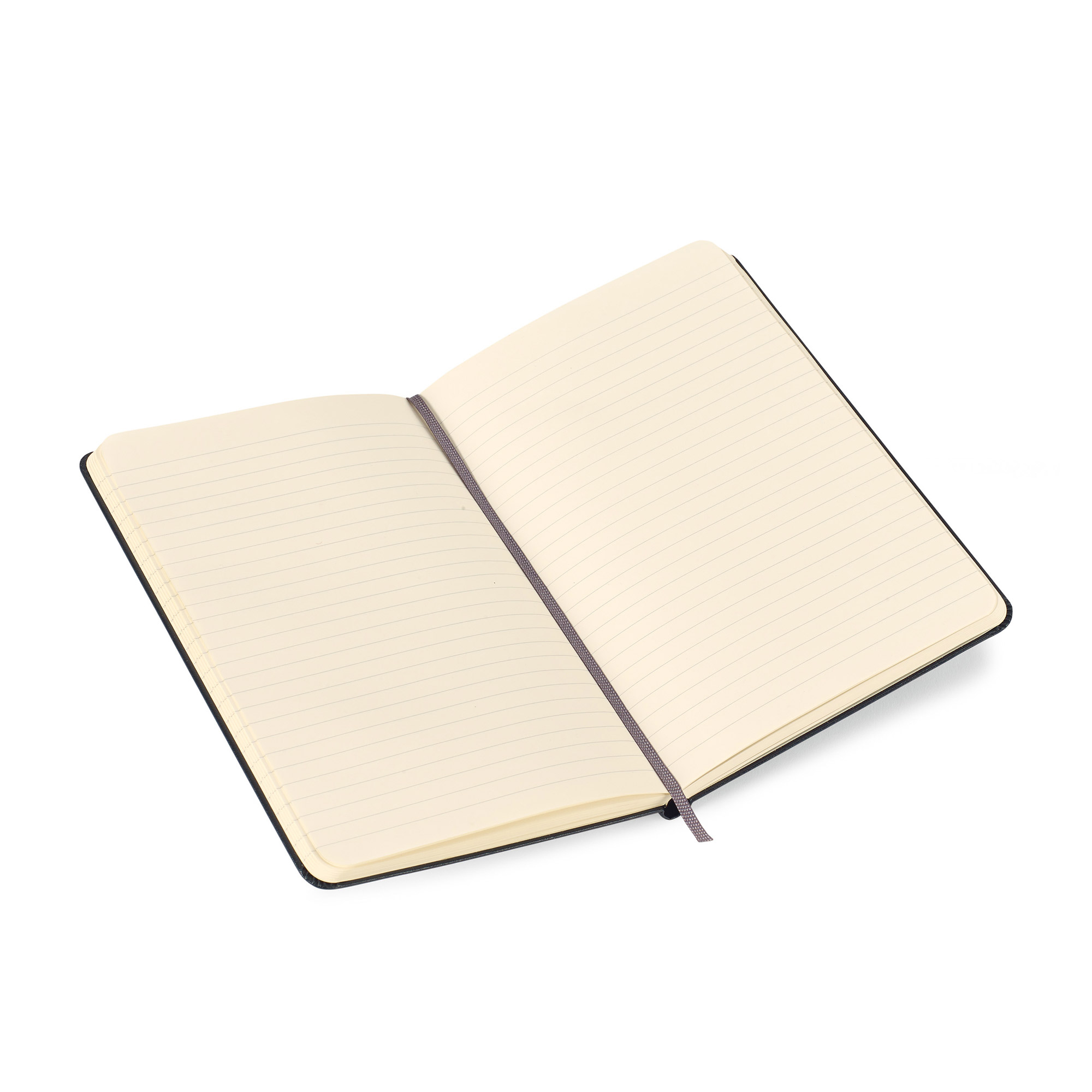 Picture of Moleskine Hard Cover Ruled Medium Notebook - Black