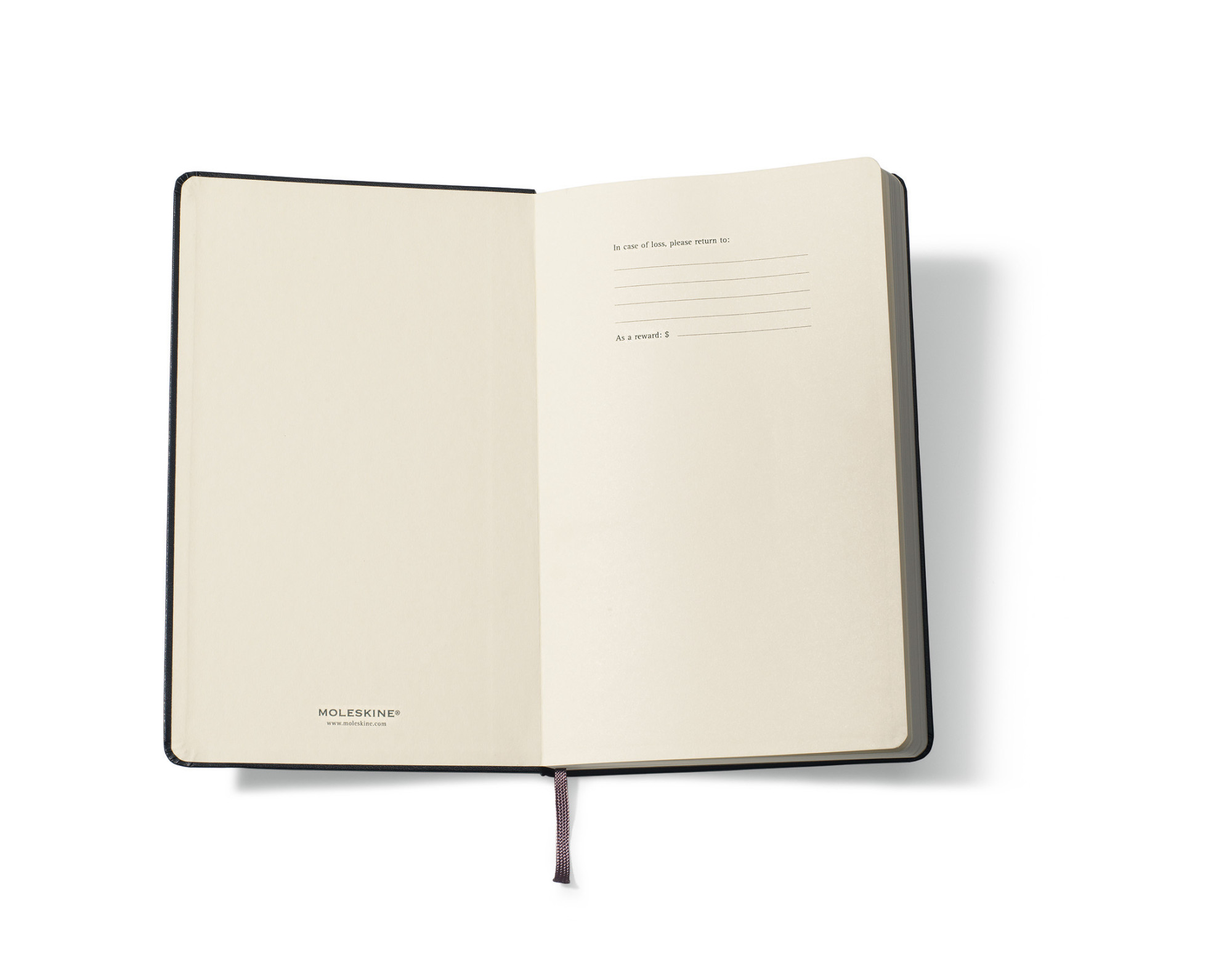 Picture of Moleskine Hard Cover Squared Large Notebook - Black
