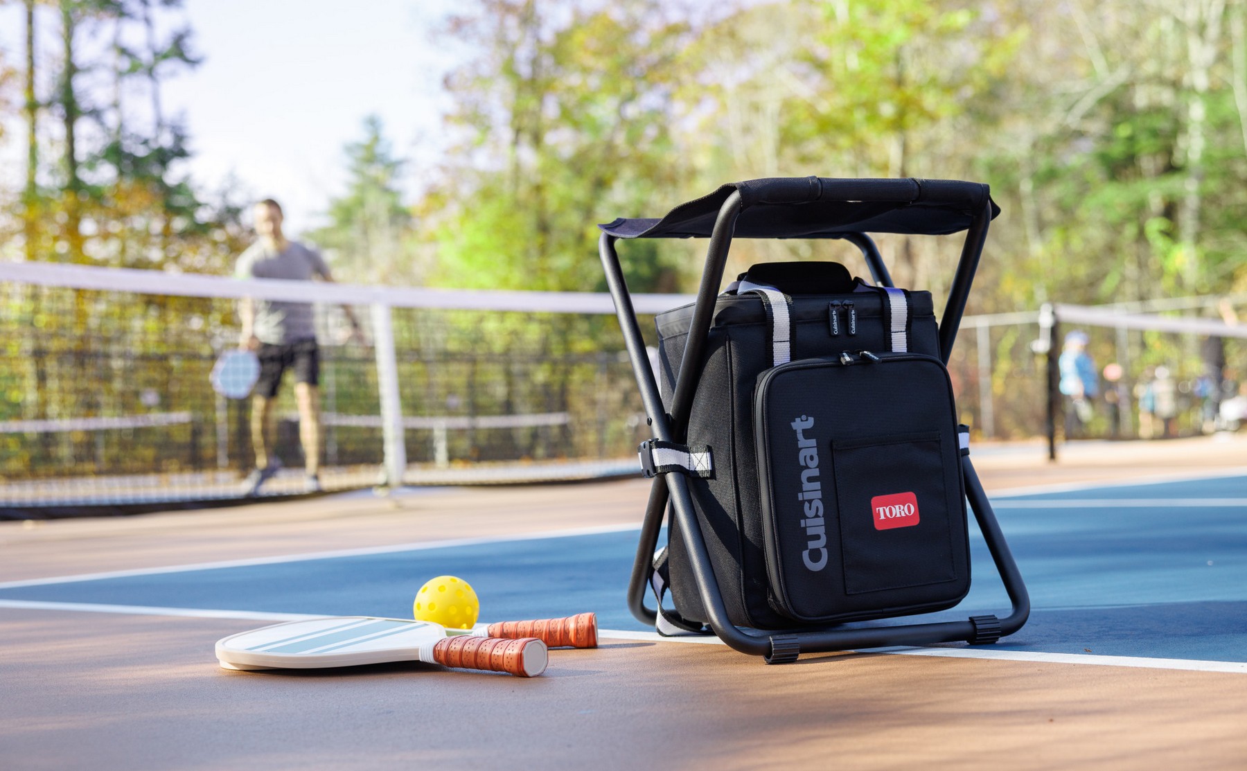 Picture of Cuisinart Outdoors Folding Chair Backpack Cooler - Black