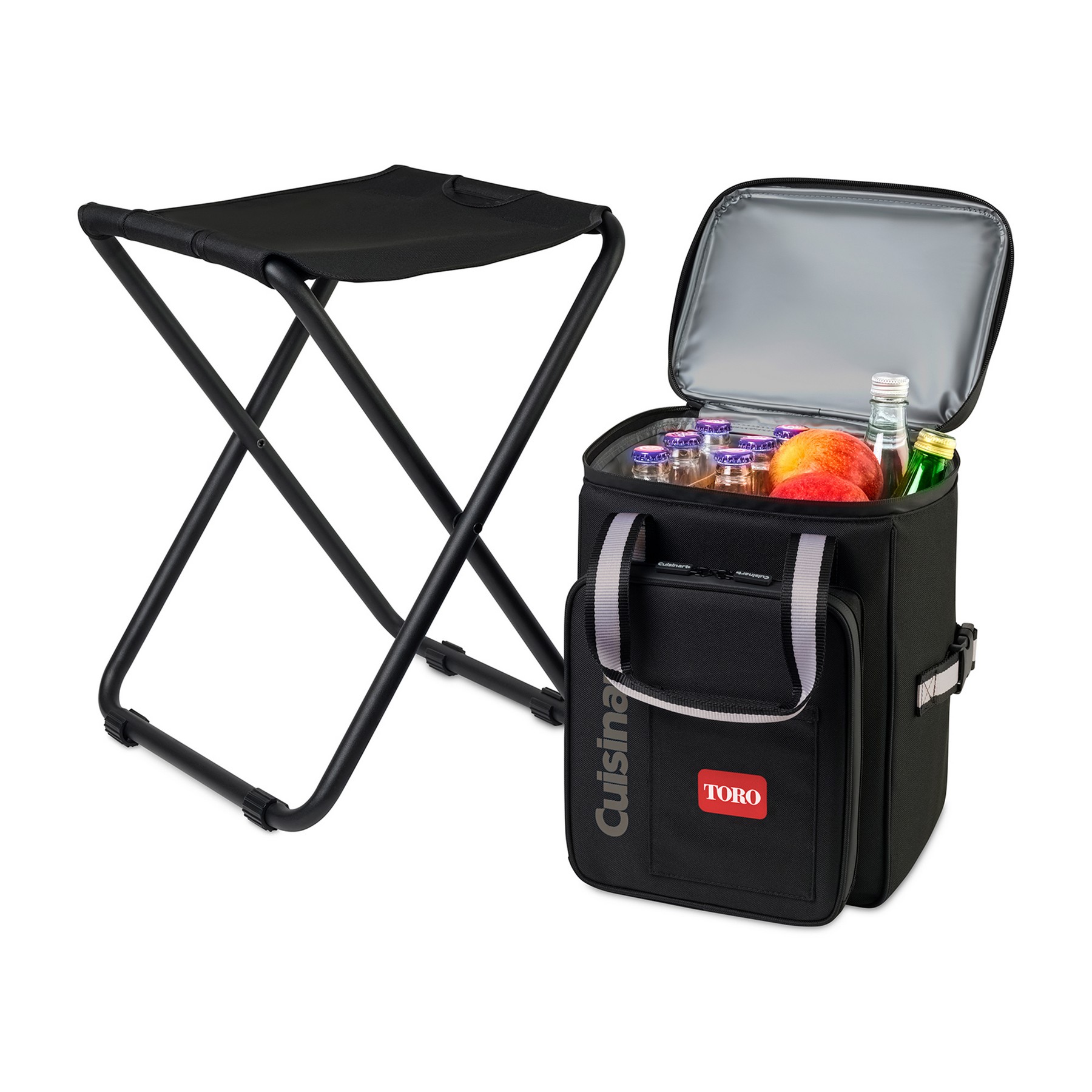 Picture of Cuisinart Outdoors Folding Chair Backpack Cooler - Black