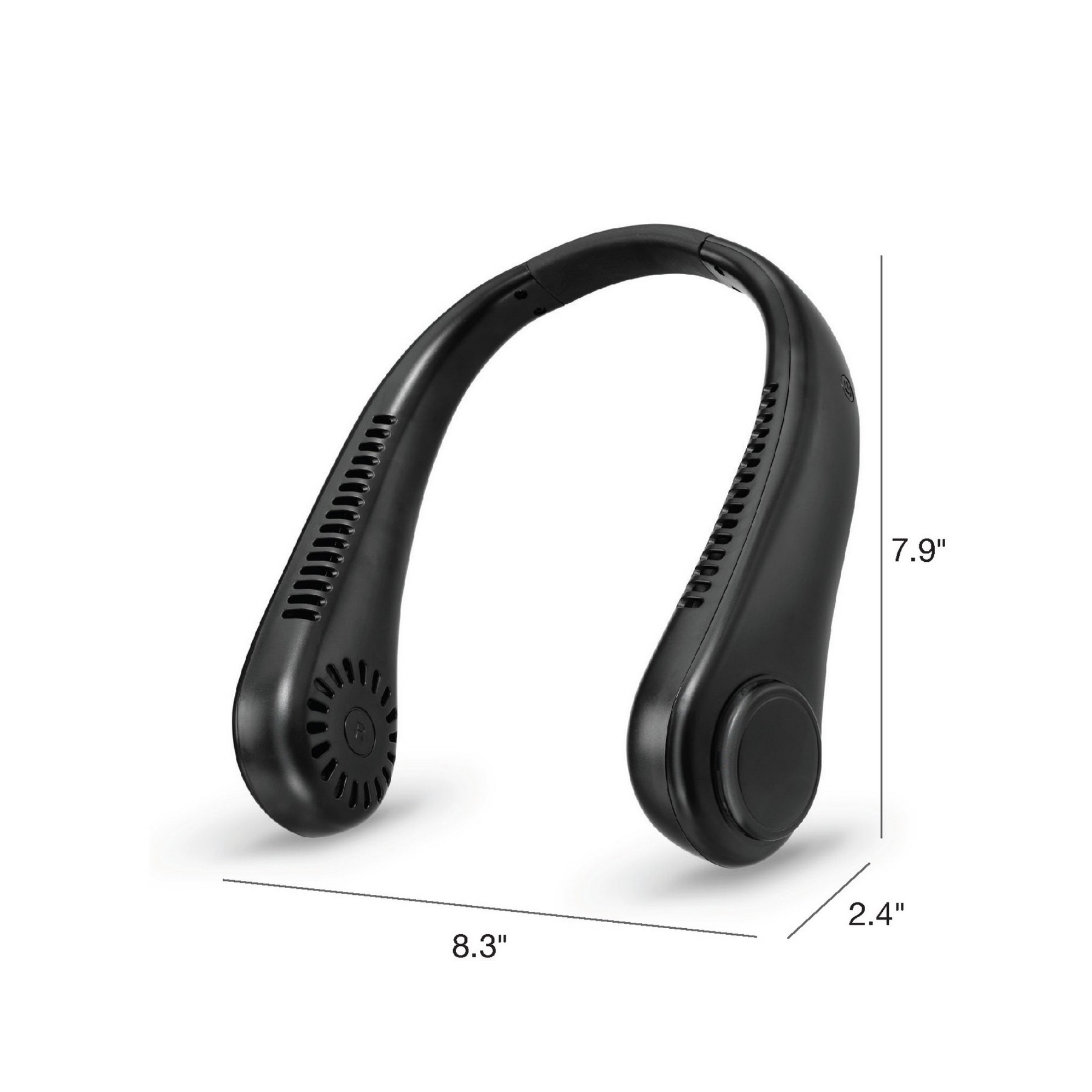 Picture of iLive GPX Portable Neck Fan - Black