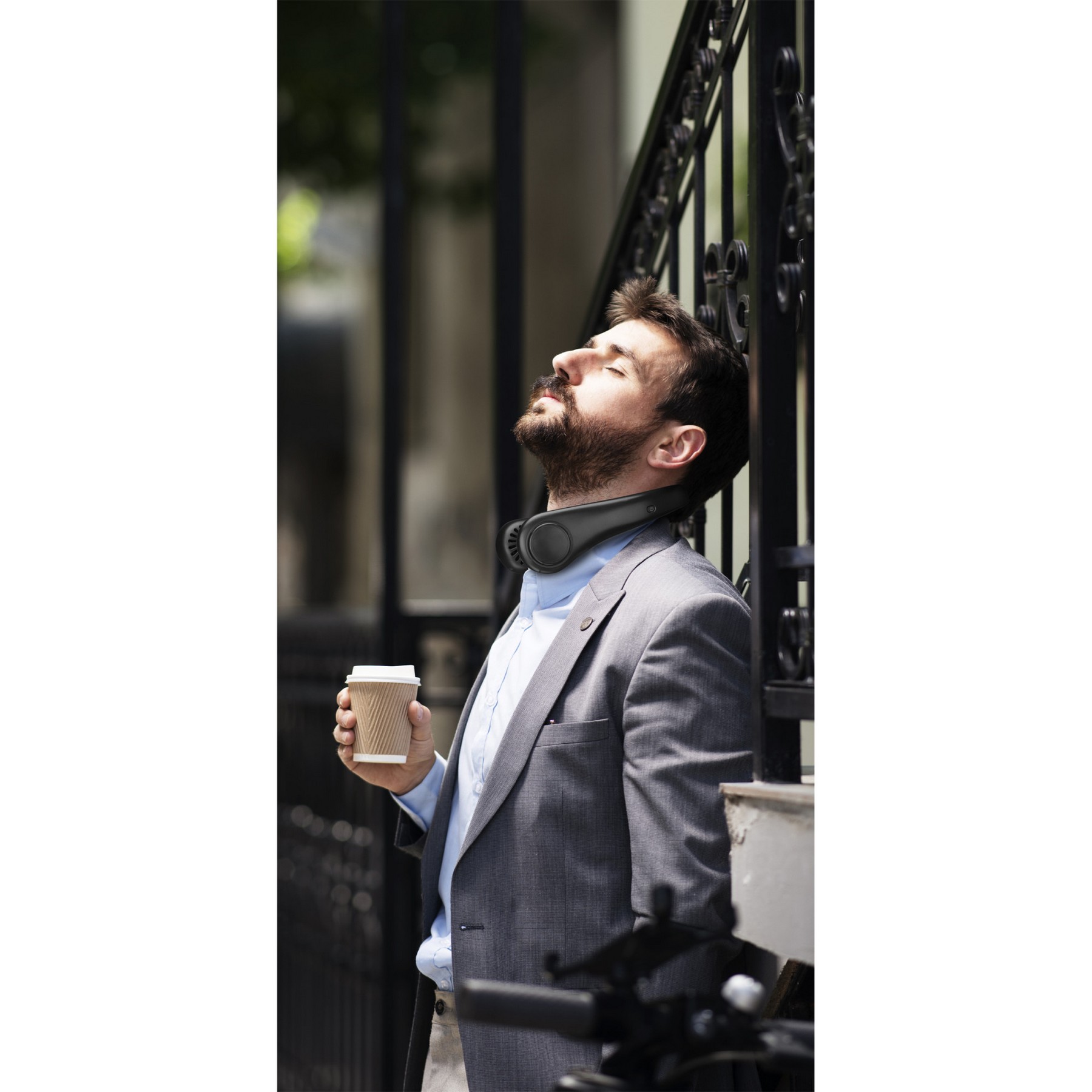 Picture of iLive GPX Portable Neck Fan - Black