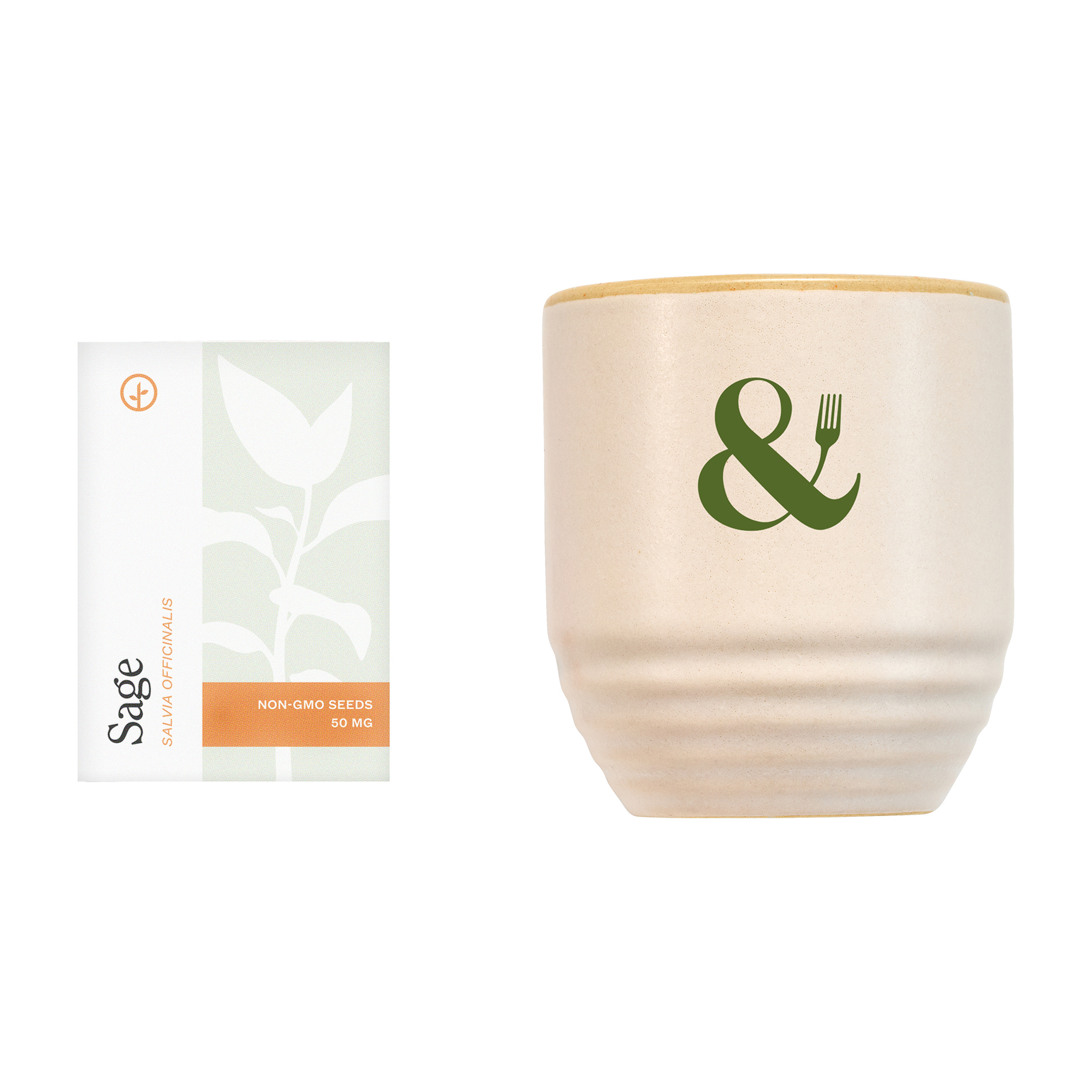 Picture of Modern Sprout Garden Vibes Candle/Planter - Golden Moments-Sage