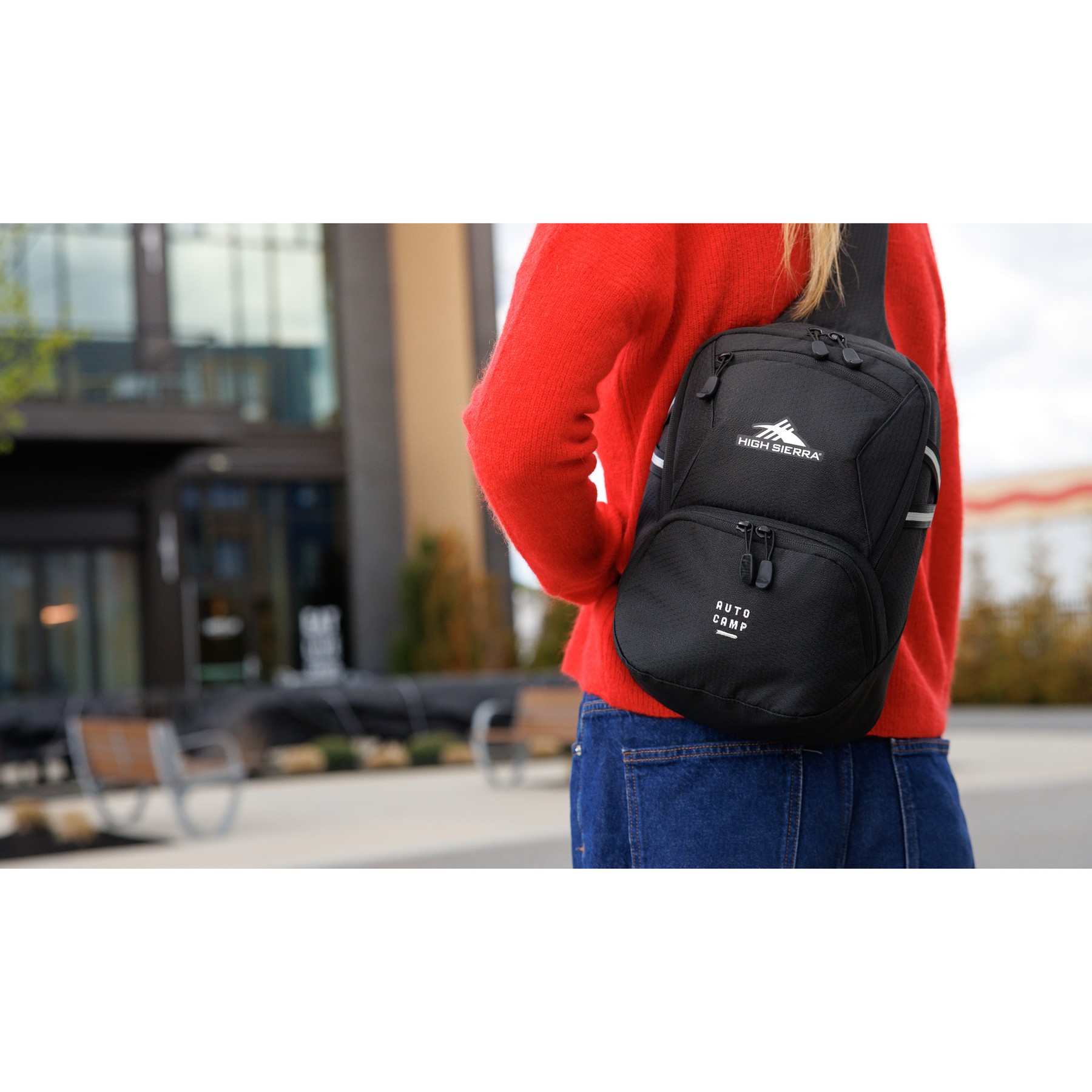 Picture of High Sierra Swoop SG Sling Bag - Black