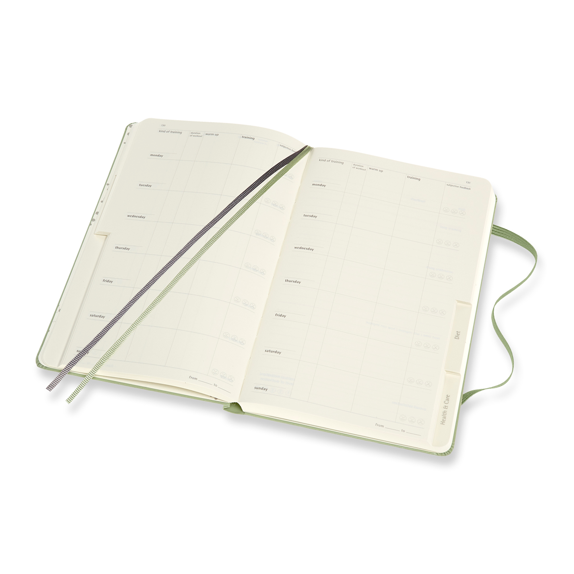 Picture of Moleskine Passion Journal - Wellness - Willow Green