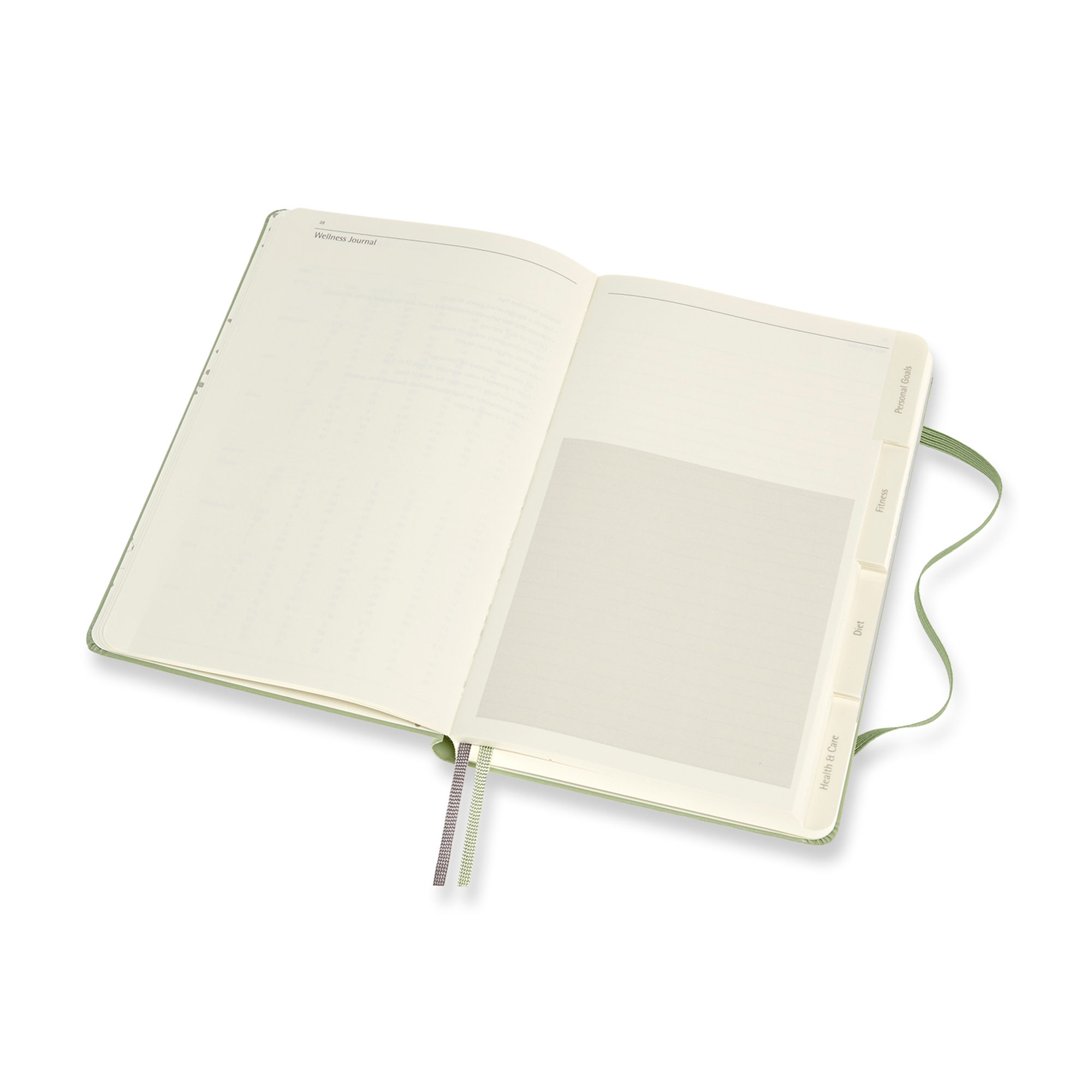 Picture of Moleskine Passion Journal - Wellness - Willow Green
