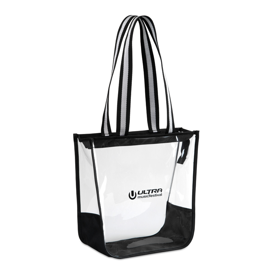 Picture of Sigma Clear Zippered Tote - Clear