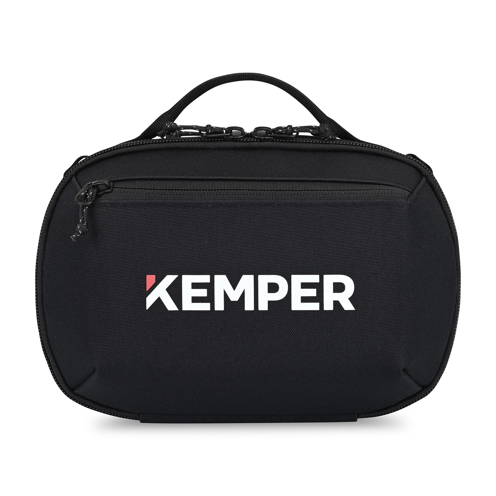Picture of Newton Recycled rPET Structured Tech Organizer - Black
