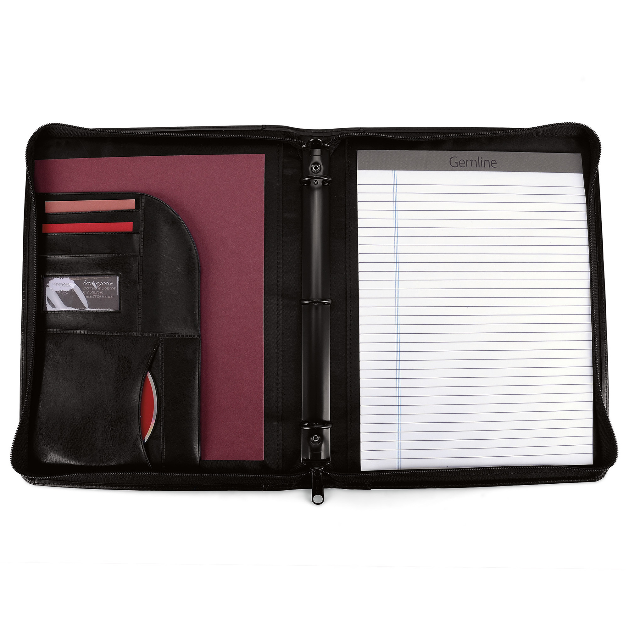 Picture of Writer's Ringfolio - Black