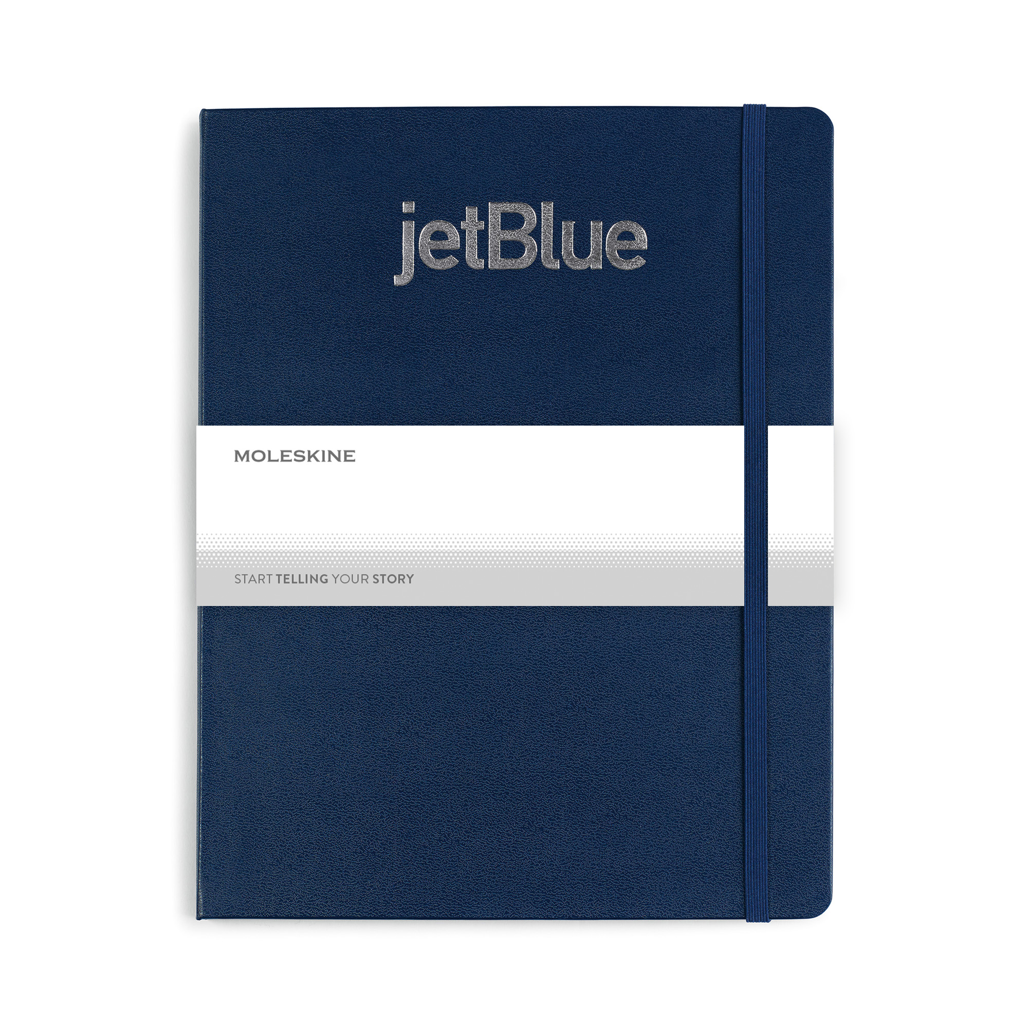 Picture of Moleskine Hard Cover Ruled X-Large Notebook - Sapphire
