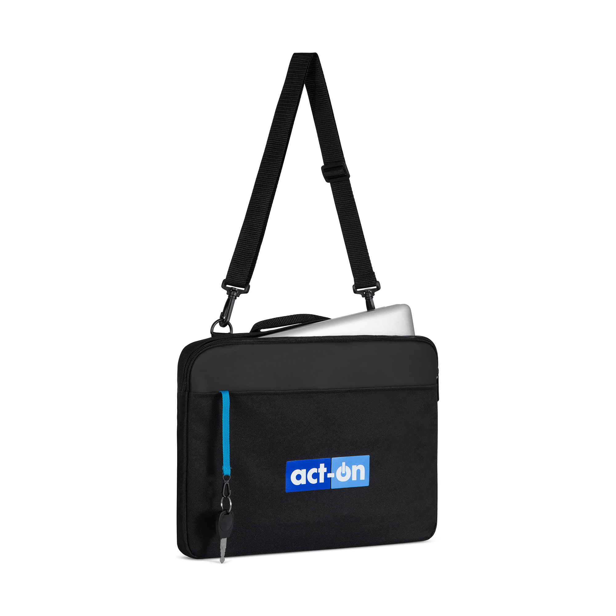 Picture of Midtown Slim Laptop Portfolio - Black