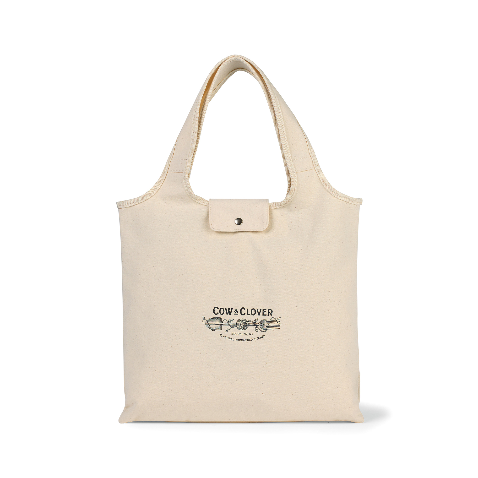 Picture of Willow Deluxe Cotton Packable Tote - Natural