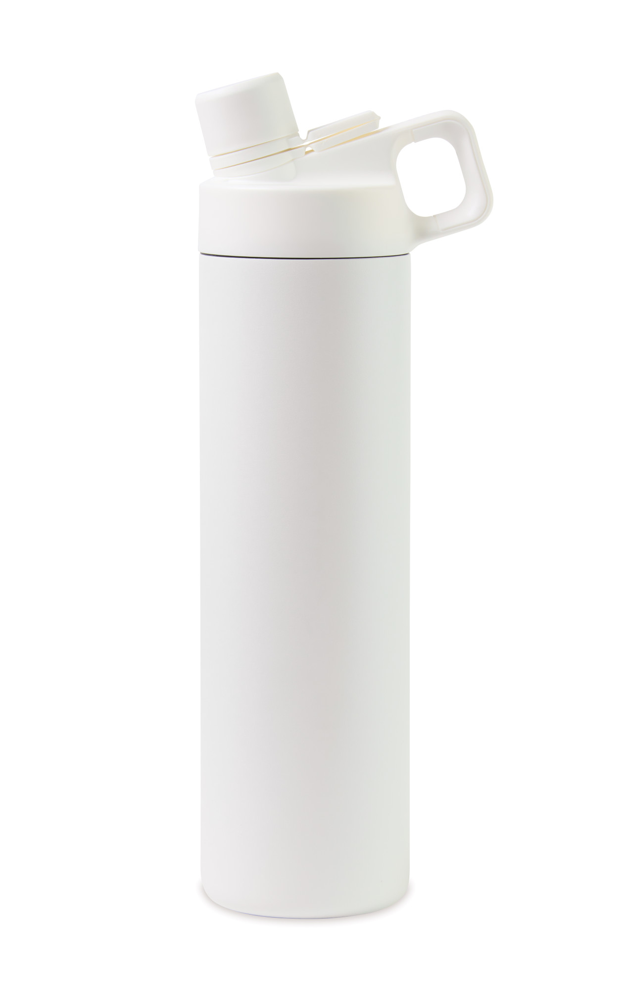 Picture of MiiR Vacuum Insulated Wide Mouth Hatchback Chug Lid Bottle - 20 Oz. - White Powder