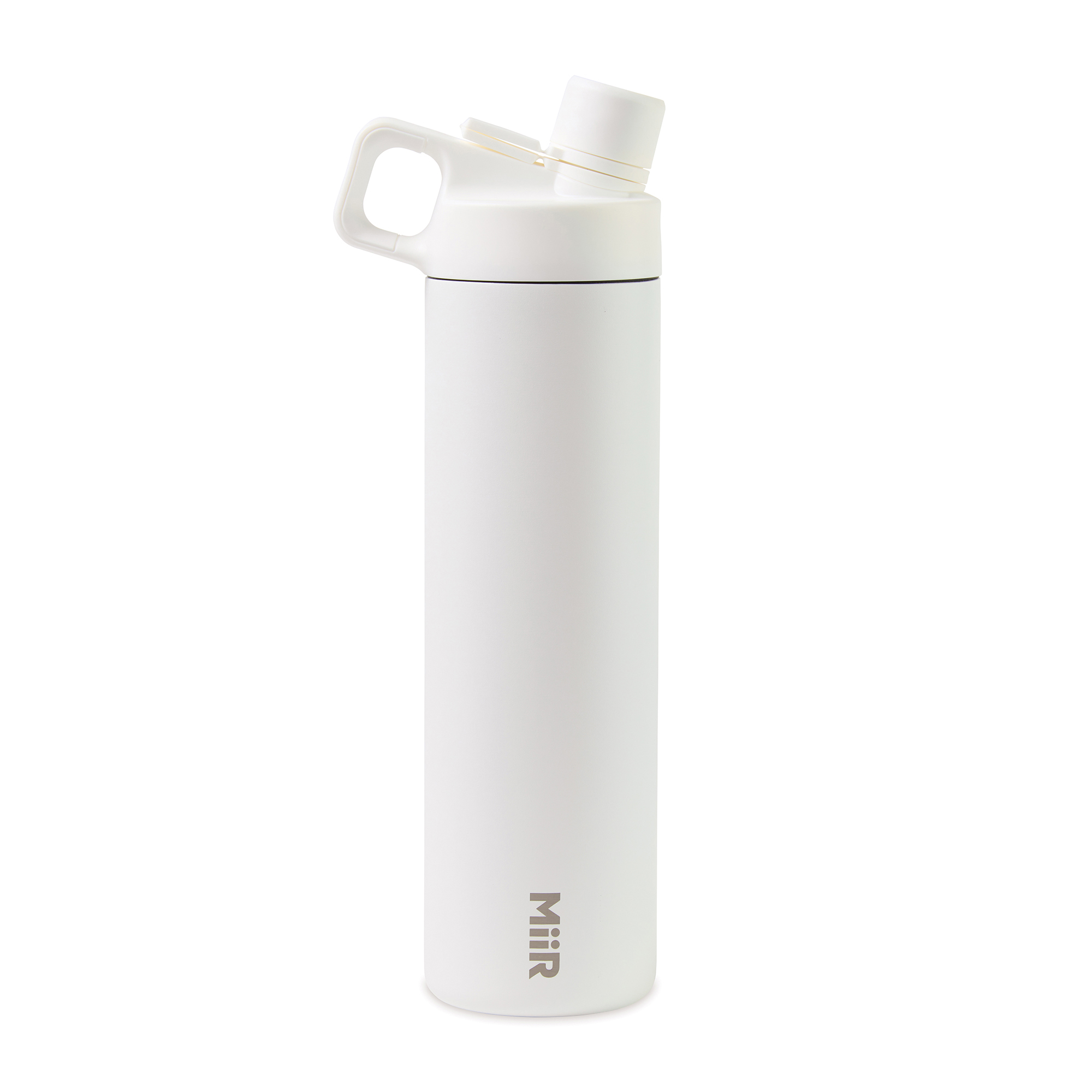 Picture of MiiR Vacuum Insulated Wide Mouth Hatchback Chug Lid Bottle - 20 Oz. - White Powder